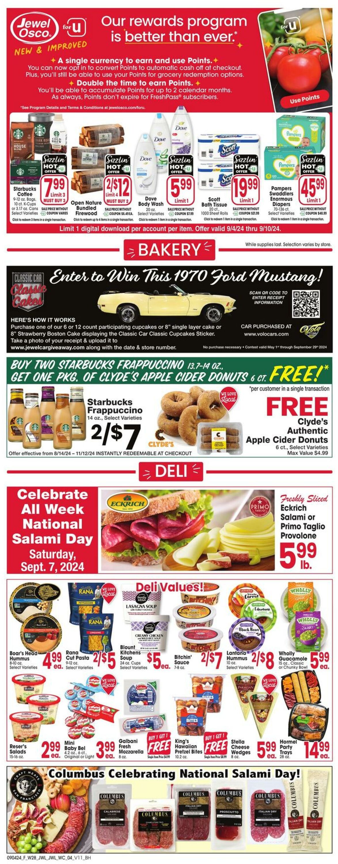 Weekly ad Jewel Osco 09/04/2024 - 09/10/2024