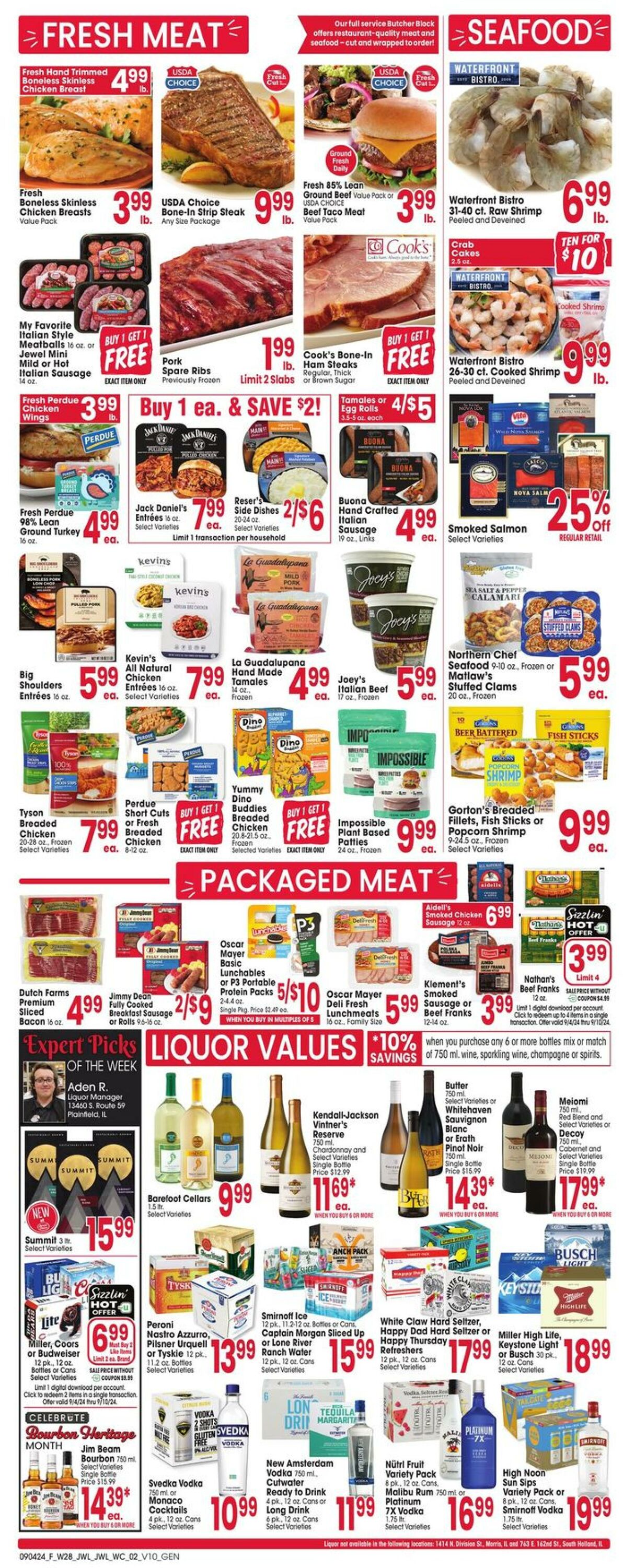 Weekly ad Jewel Osco 09/04/2024 - 09/10/2024