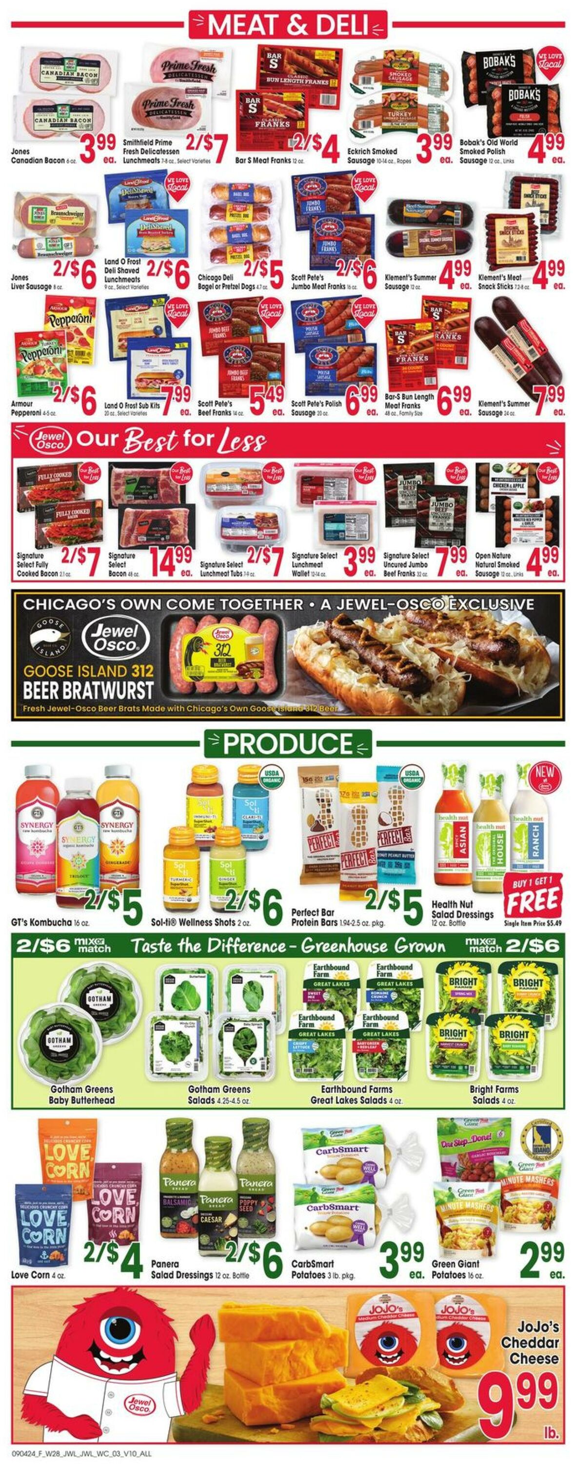 Weekly ad Jewel Osco 09/04/2024 - 09/10/2024