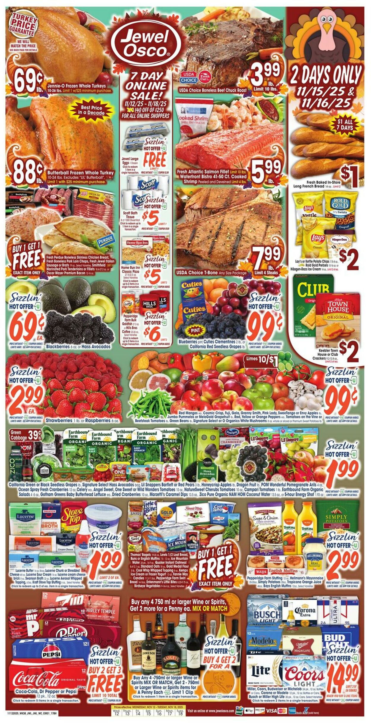 Weekly ad Jewel Osco 11/12/2025 - 11/18/2025