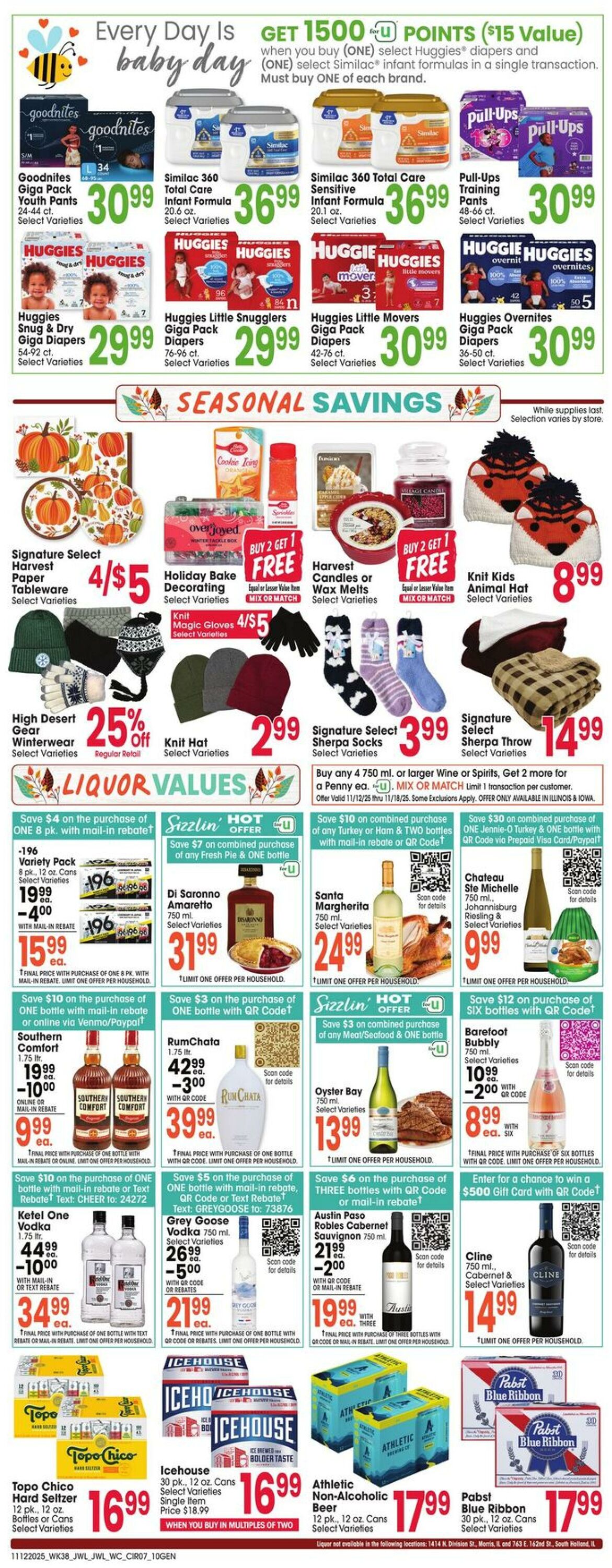 Weekly ad Jewel Osco 11/12/2025 - 11/18/2025
