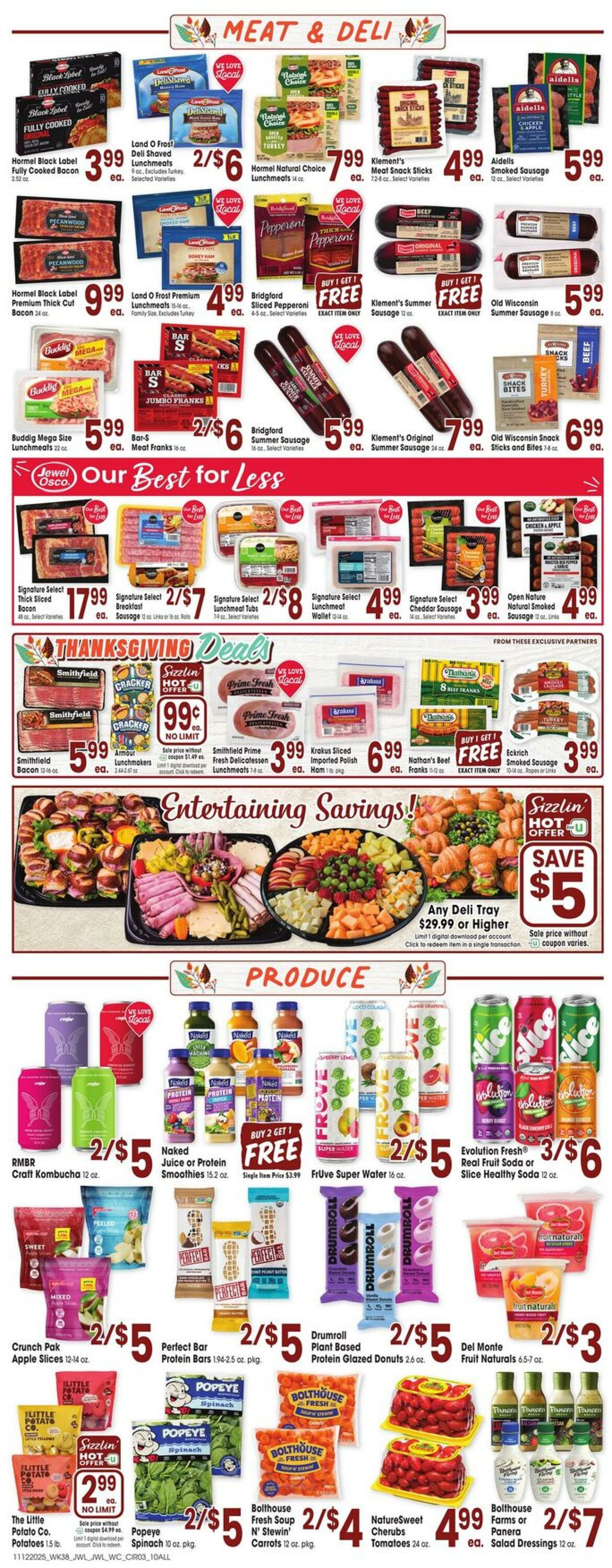 Weekly ad Jewel Osco 11/12/2025 - 11/18/2025