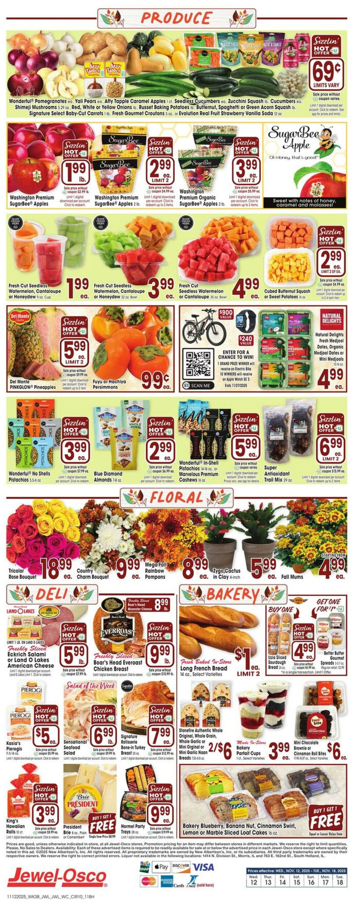 Weekly ad Jewel Osco 11/12/2025 - 11/18/2025