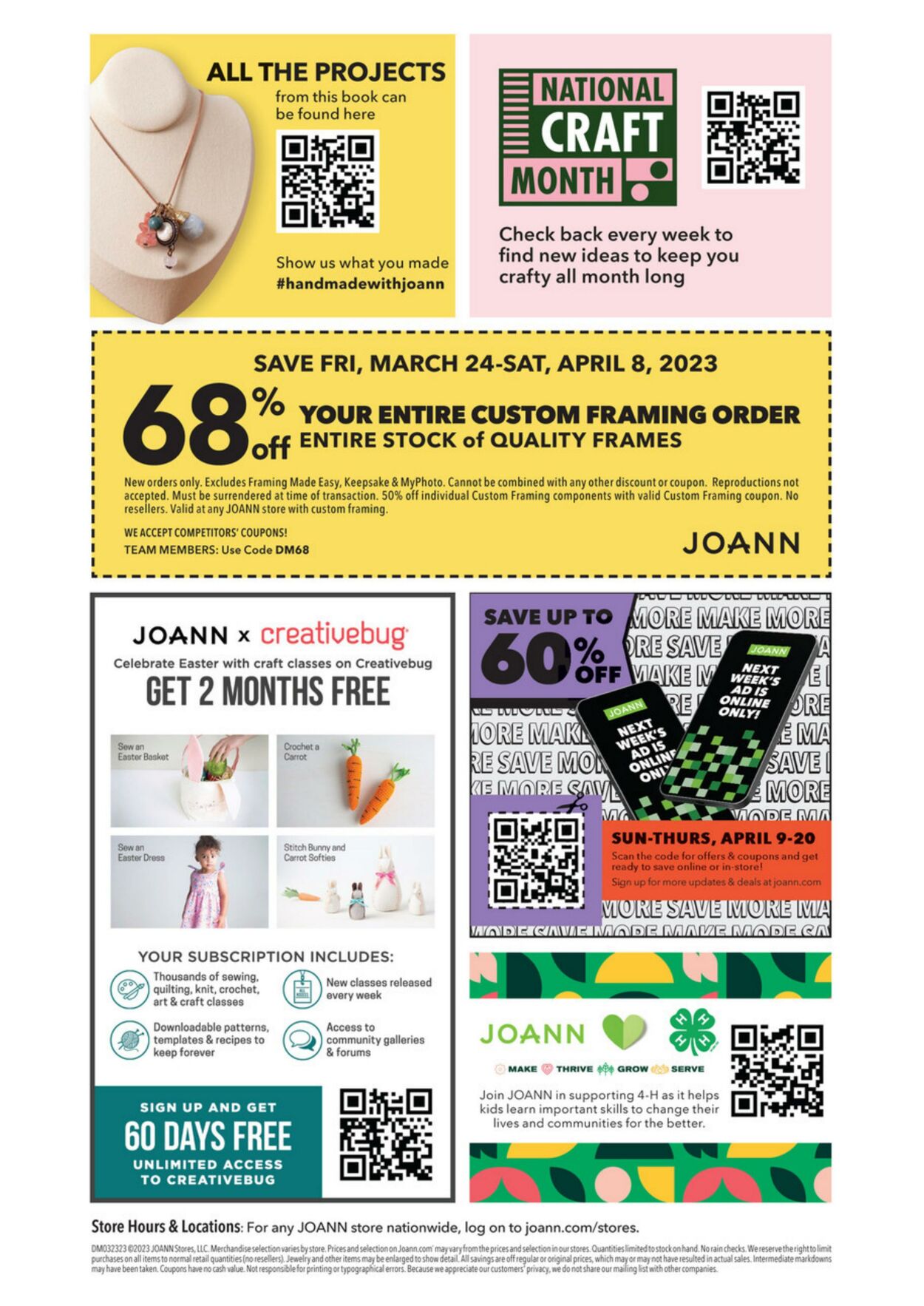 Weekly ad Jo-Ann 03/24/2023 - 04/08/2023