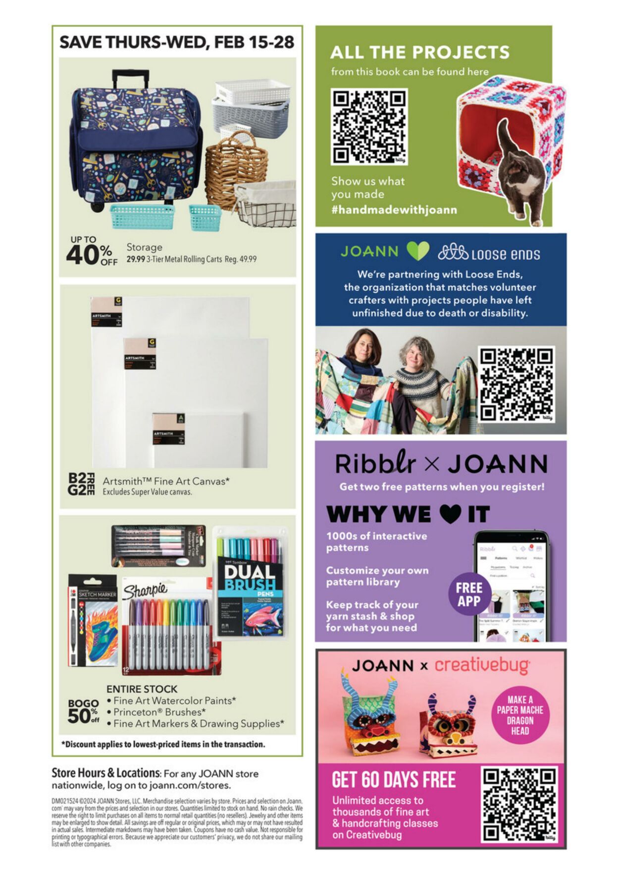 Weekly ad Jo-Ann 02/15/2024 - 02/28/2024