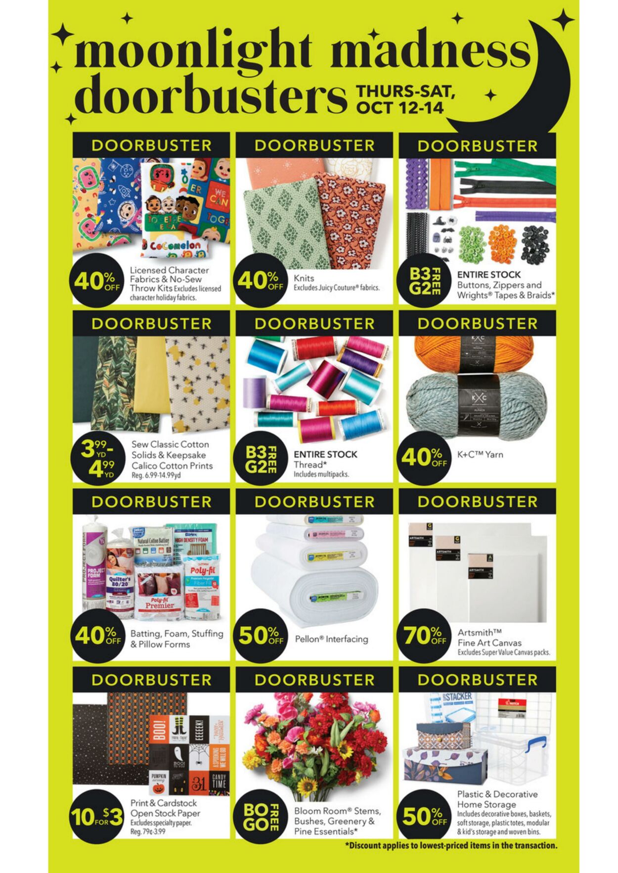 Weekly ad Jo-Ann 10/05/2023 - 10/18/2023