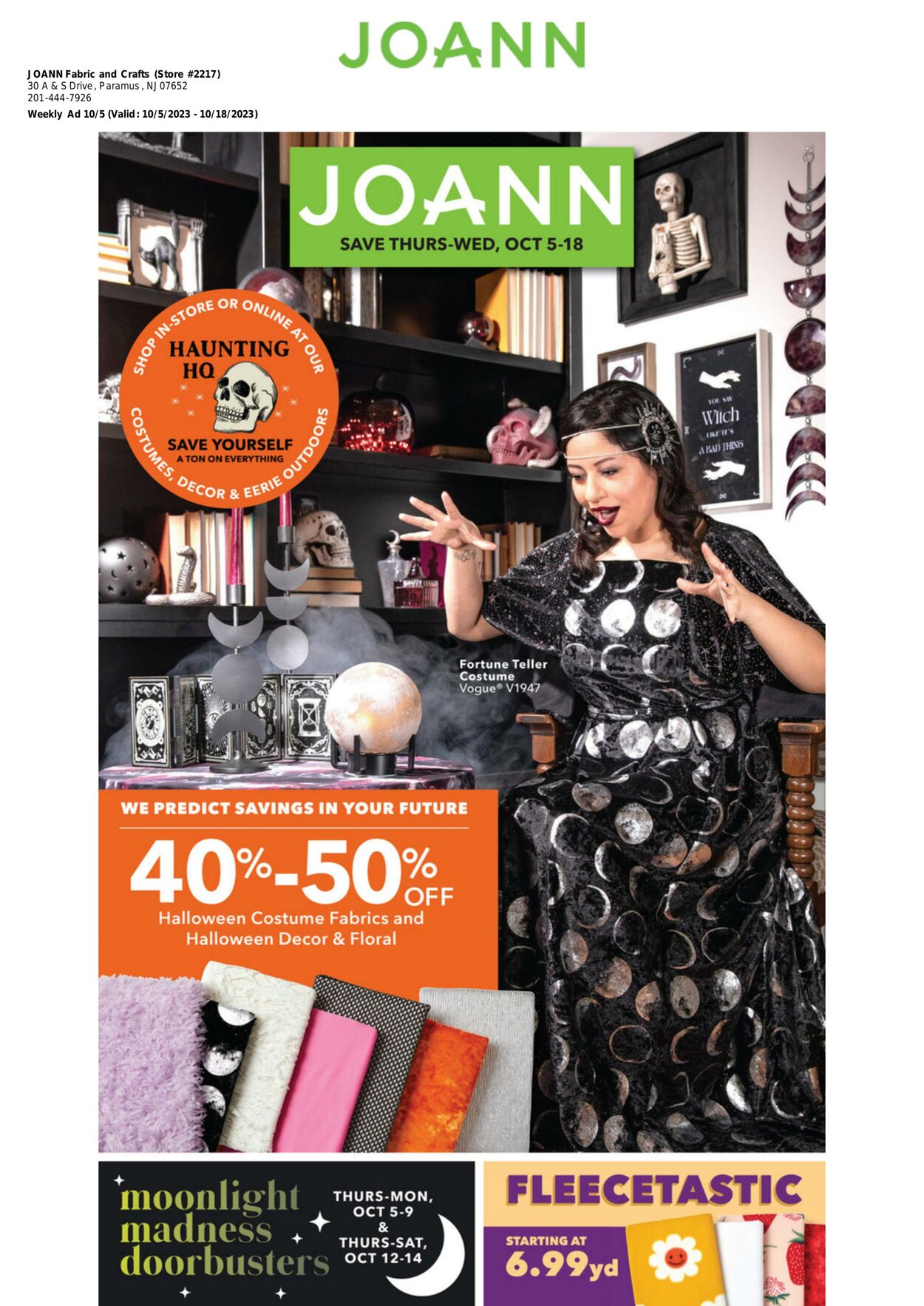 Weekly ad Jo-Ann 10/05/2023 - 10/18/2023
