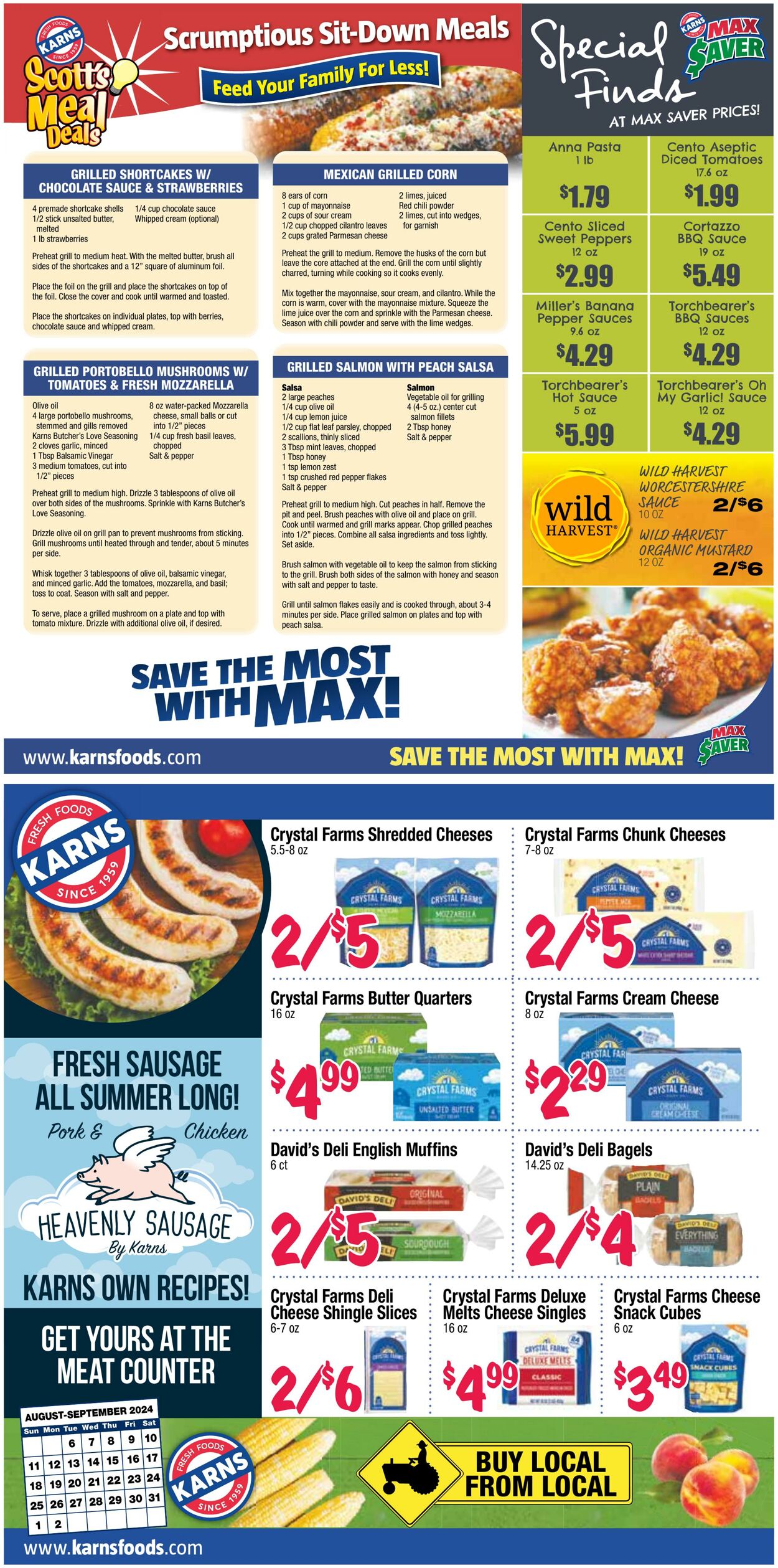 Weekly ad Karns Quality Foods 08/06/2024 - 09/02/2024