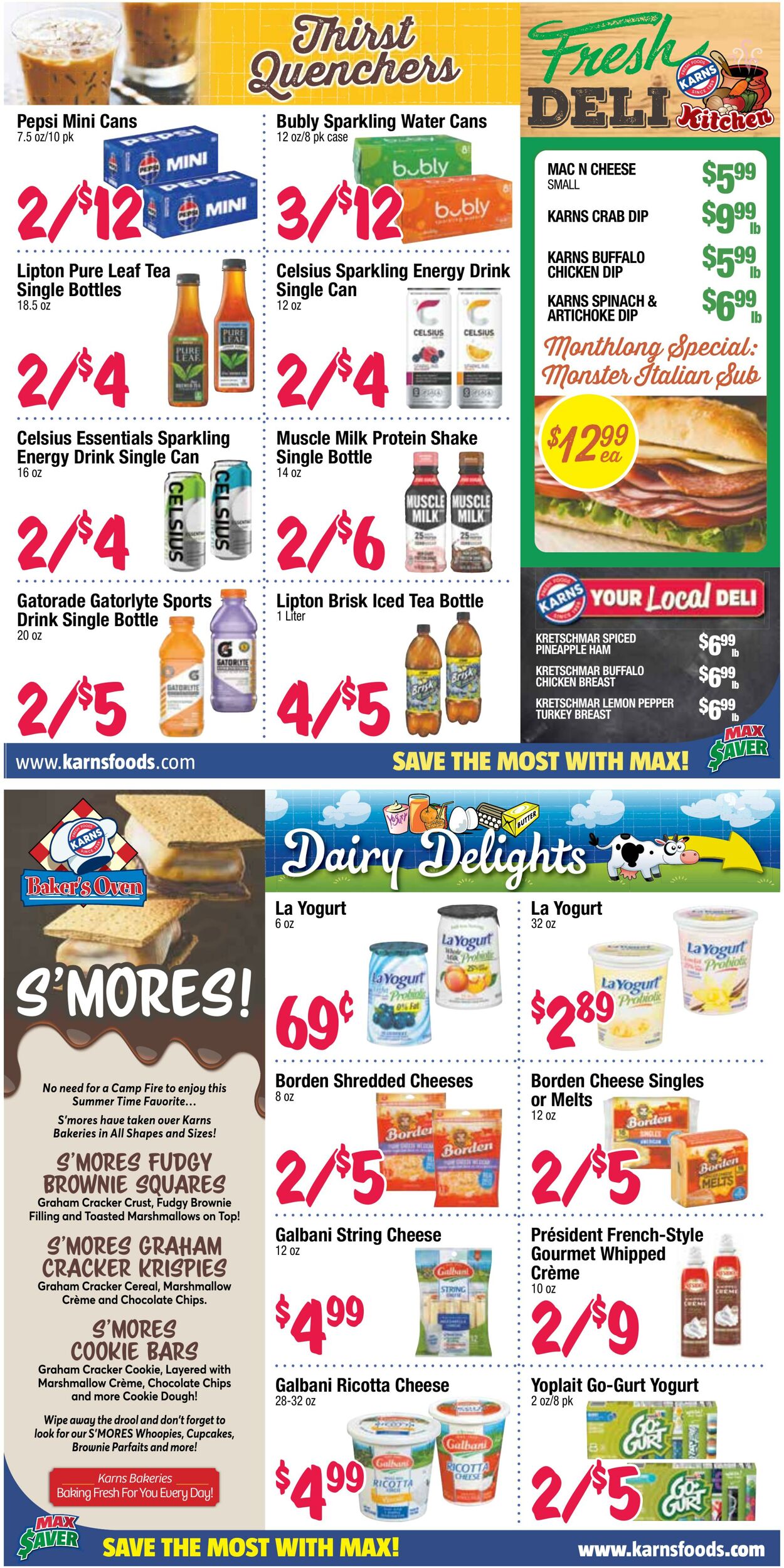 Weekly ad Karns Quality Foods 08/06/2024 - 09/02/2024