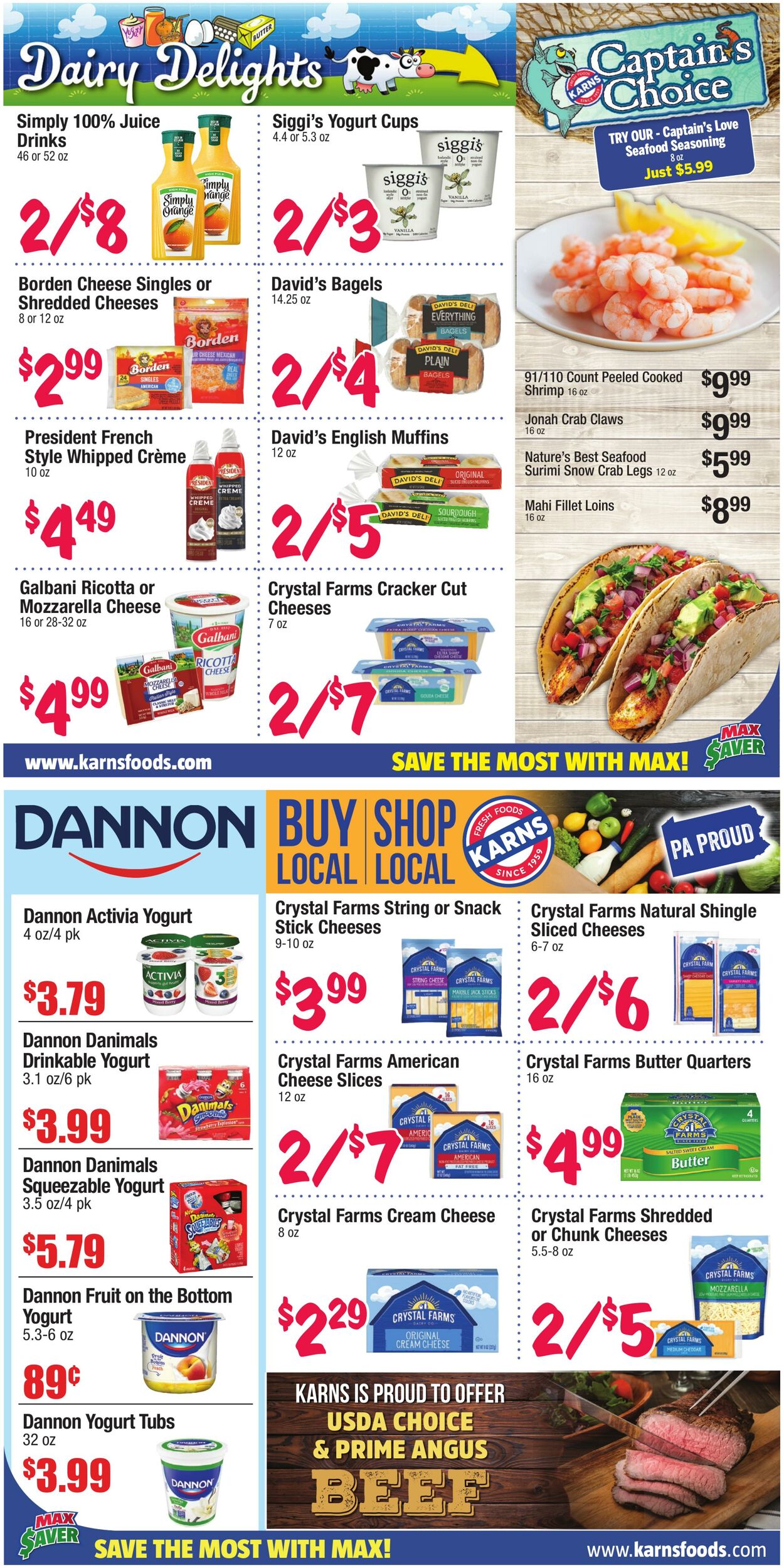 Weekly ad Karns Quality Foods 10/28/2025 - 11/24/2025