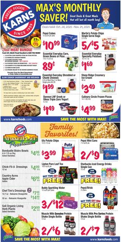 Weekly ad Karns Quality Foods 11/25/2025 - 12/18/2025