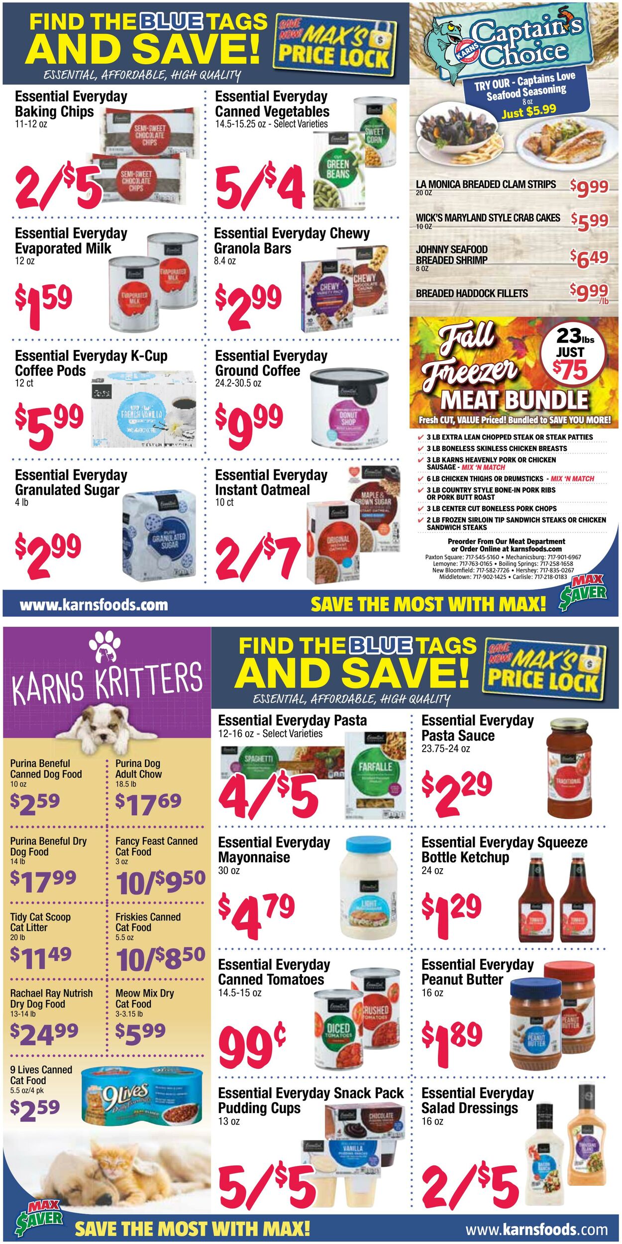 Weekly ad Karns Quality Foods 10/31/2023 - 11/27/2023