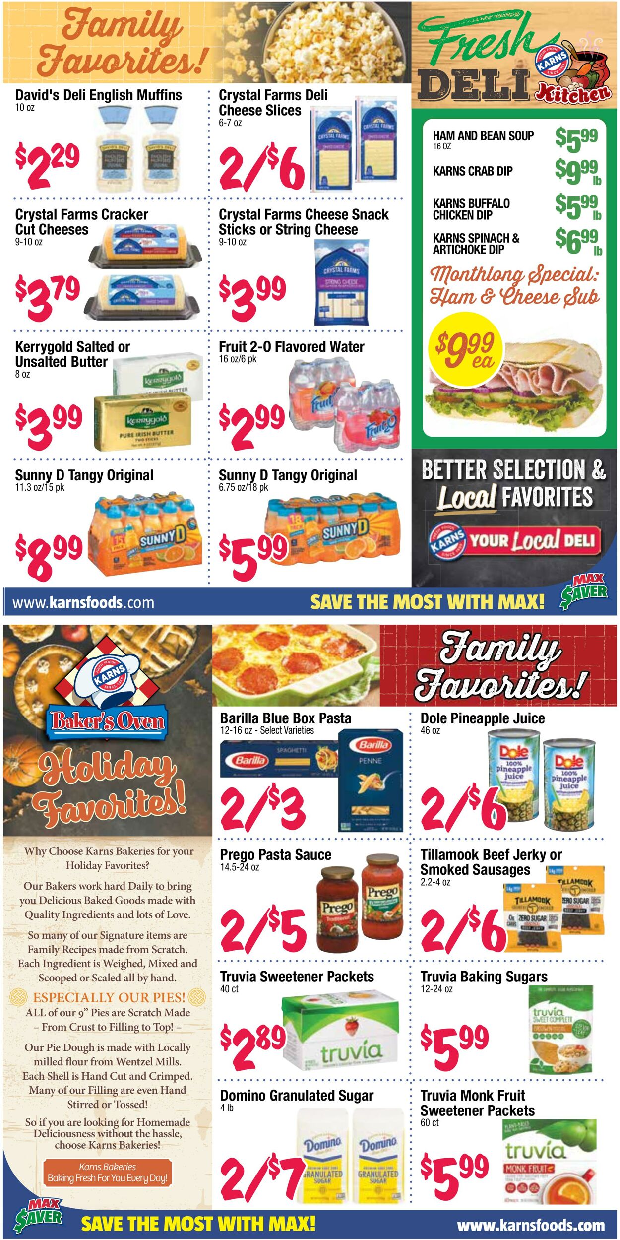 Weekly ad Karns Quality Foods 10/31/2023 - 11/27/2023