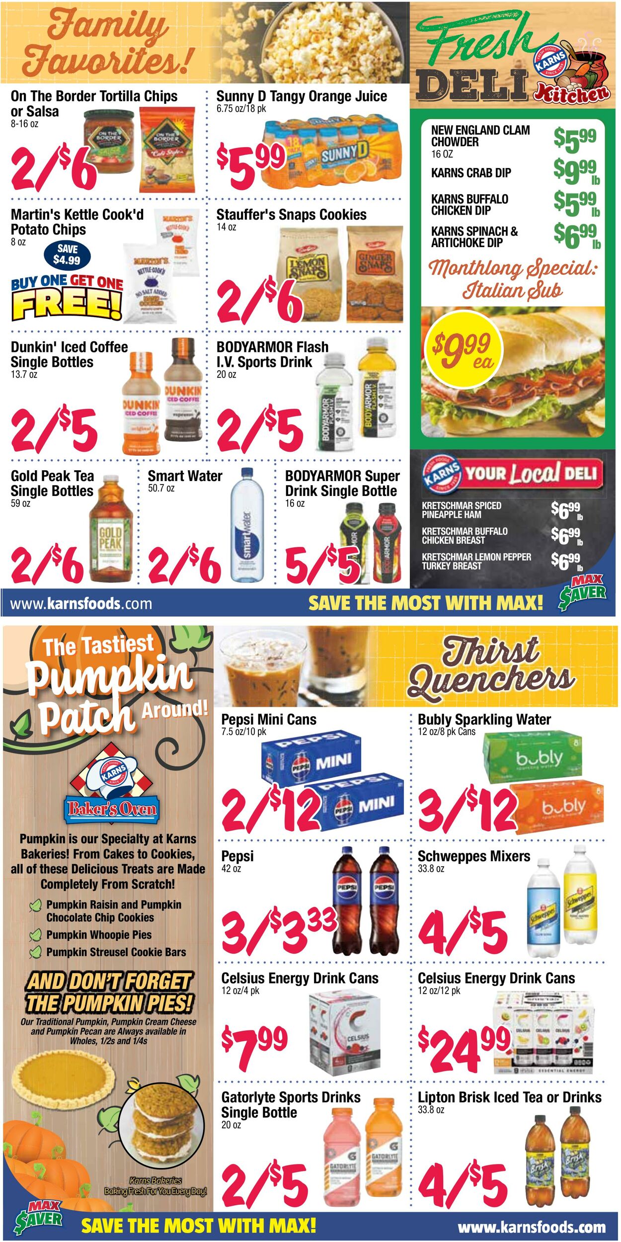 Weekly ad Karns Quality Foods 10/01/2024 - 10/28/2024