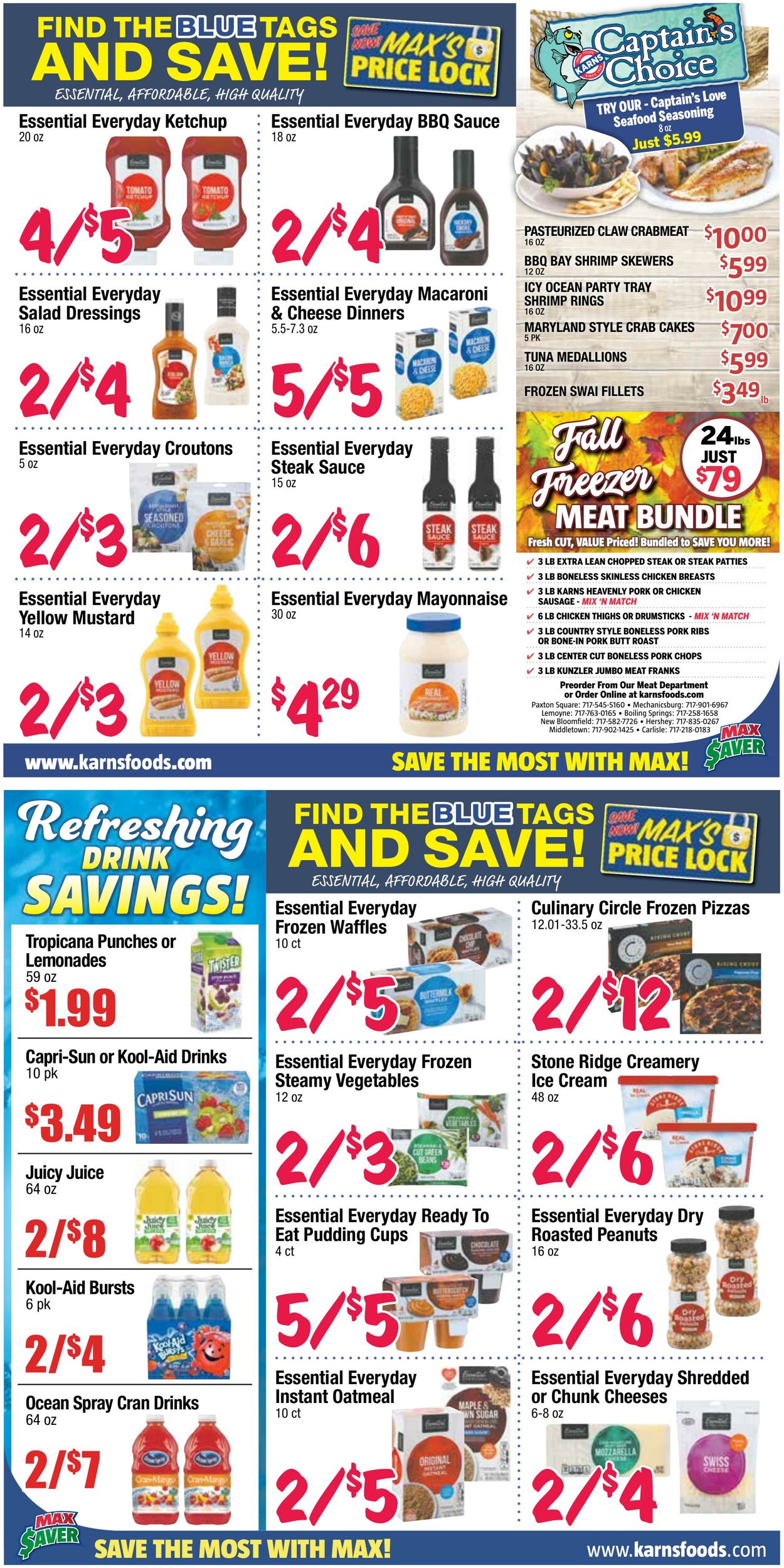 Weekly ad Karns Quality Foods 10/01/2024 - 10/28/2024