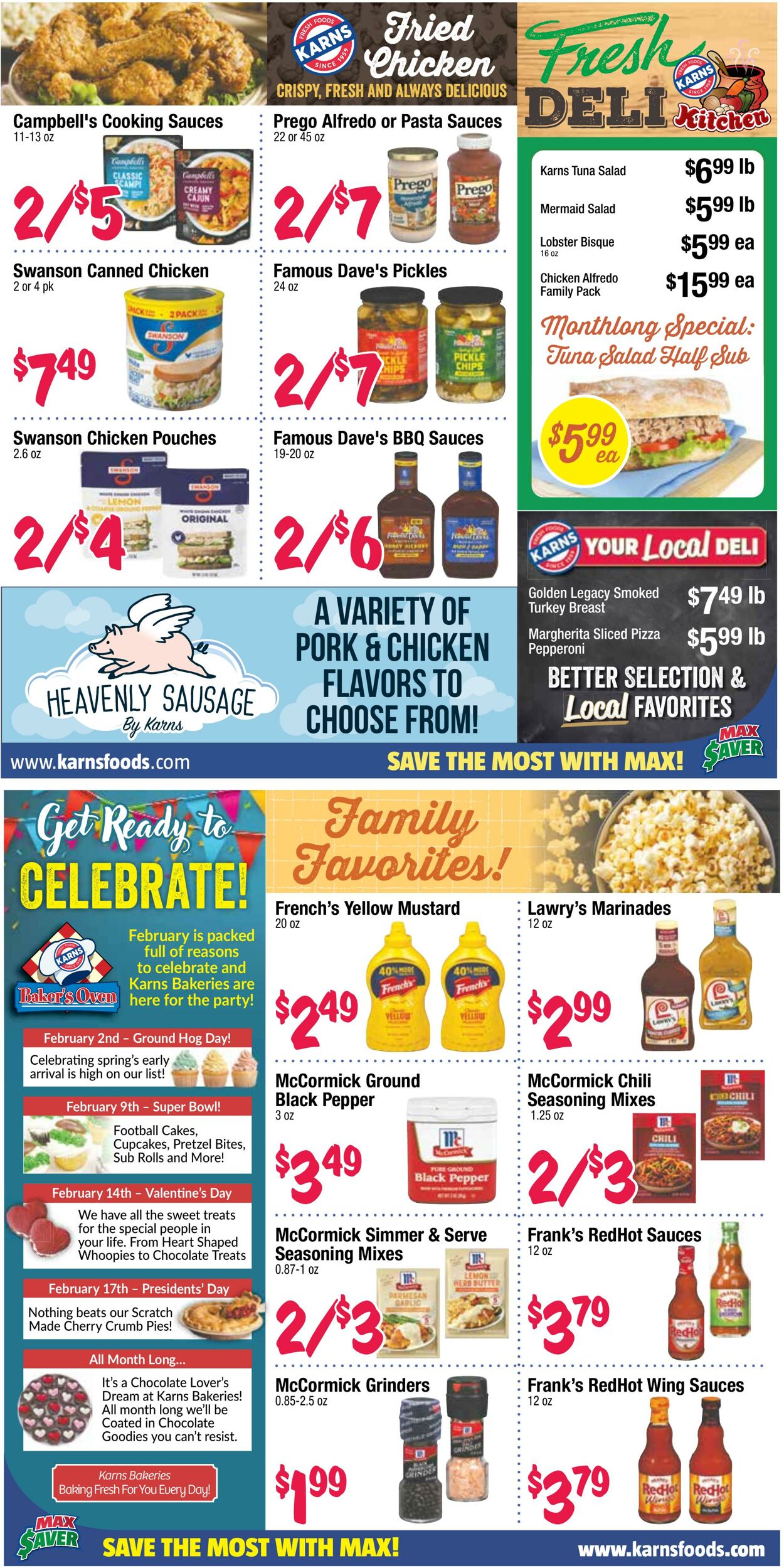 Weekly ad Karns Quality Foods 01/21/2025 - 02/17/2025