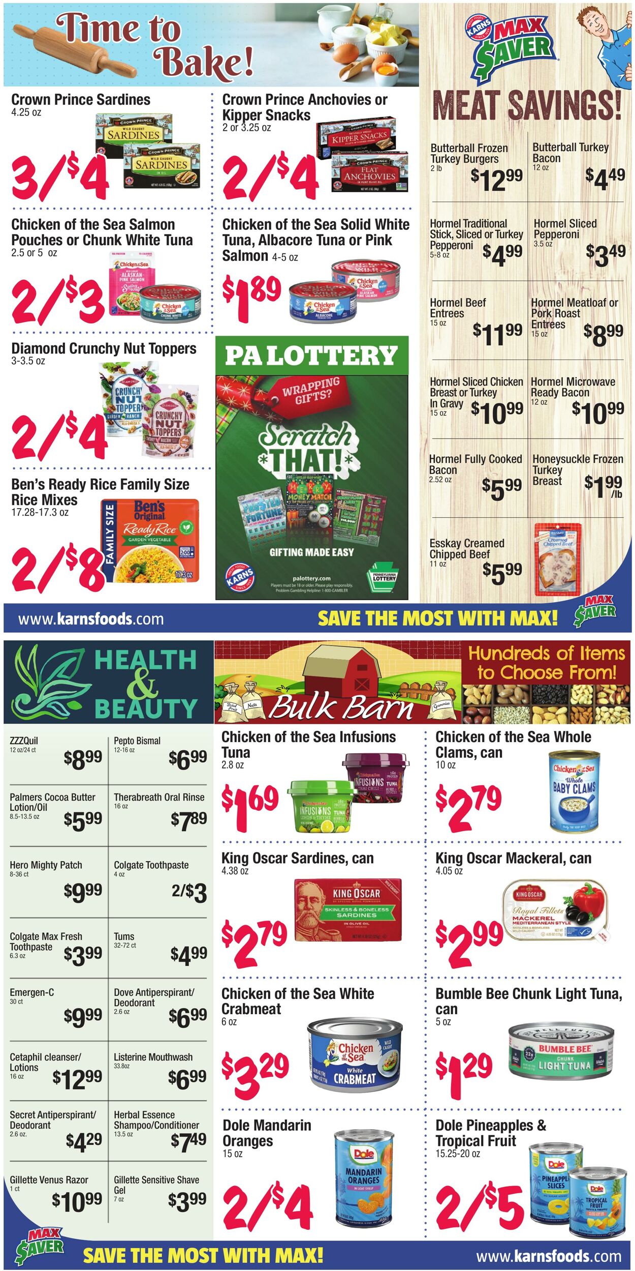 Weekly ad Karns Quality Foods 11/25/2025 - 12/18/2025