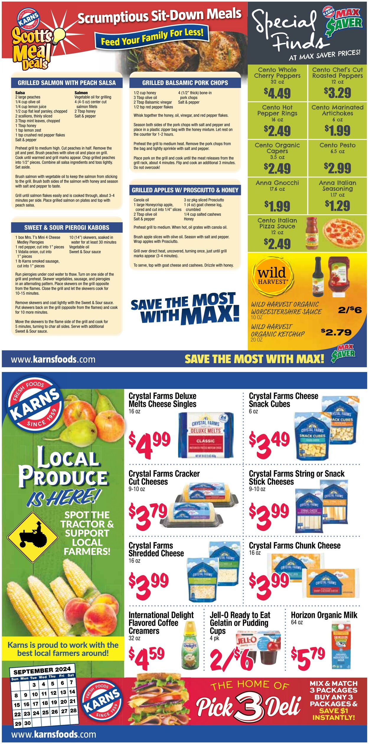 Weekly ad Karns Quality Foods 09/03/2024 - 09/30/2024