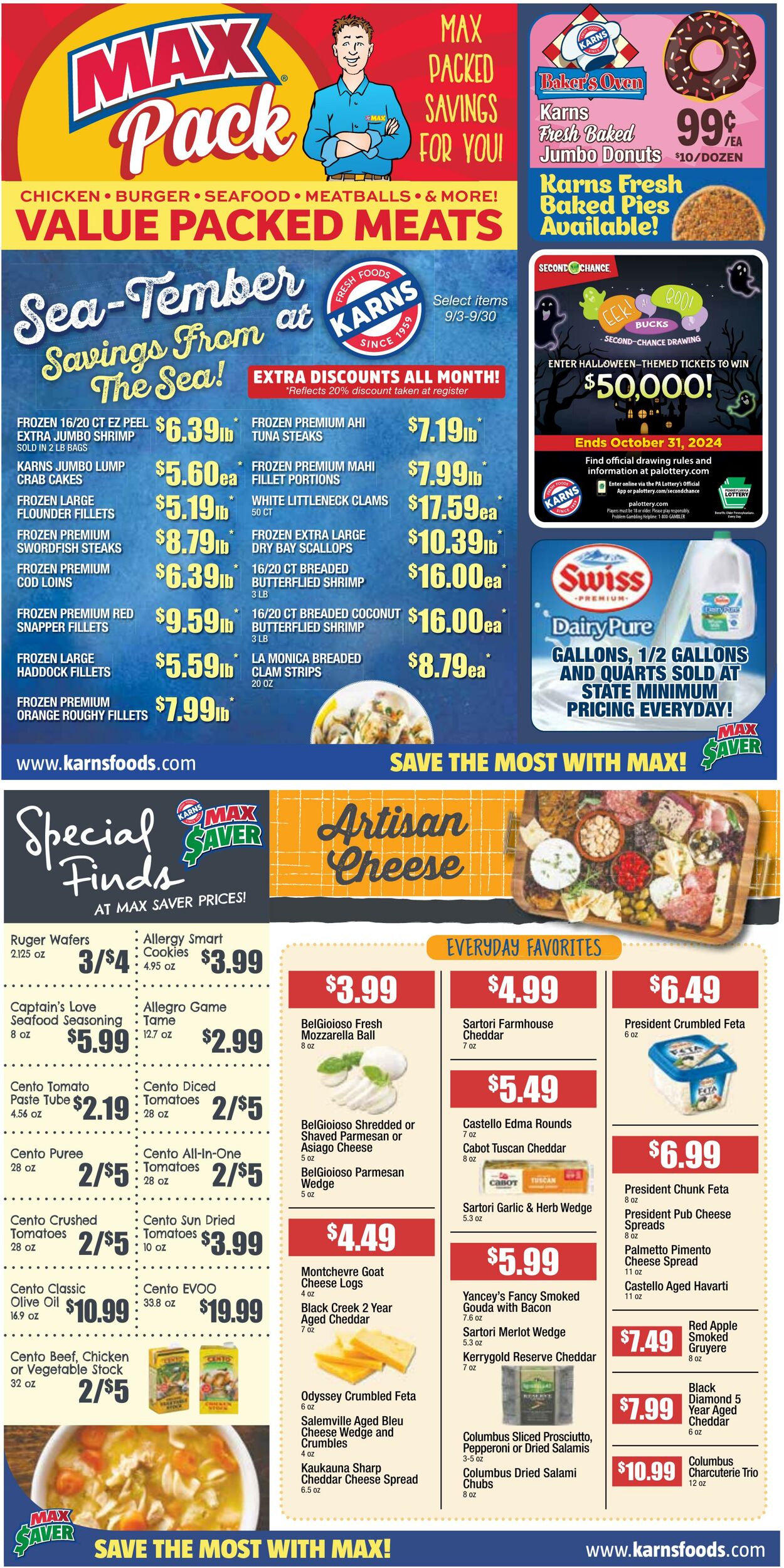 Weekly ad Karns Quality Foods 09/03/2024 - 09/30/2024