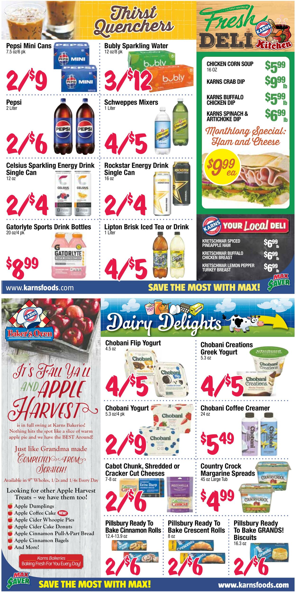 Weekly ad Karns Quality Foods 09/03/2024 - 09/30/2024