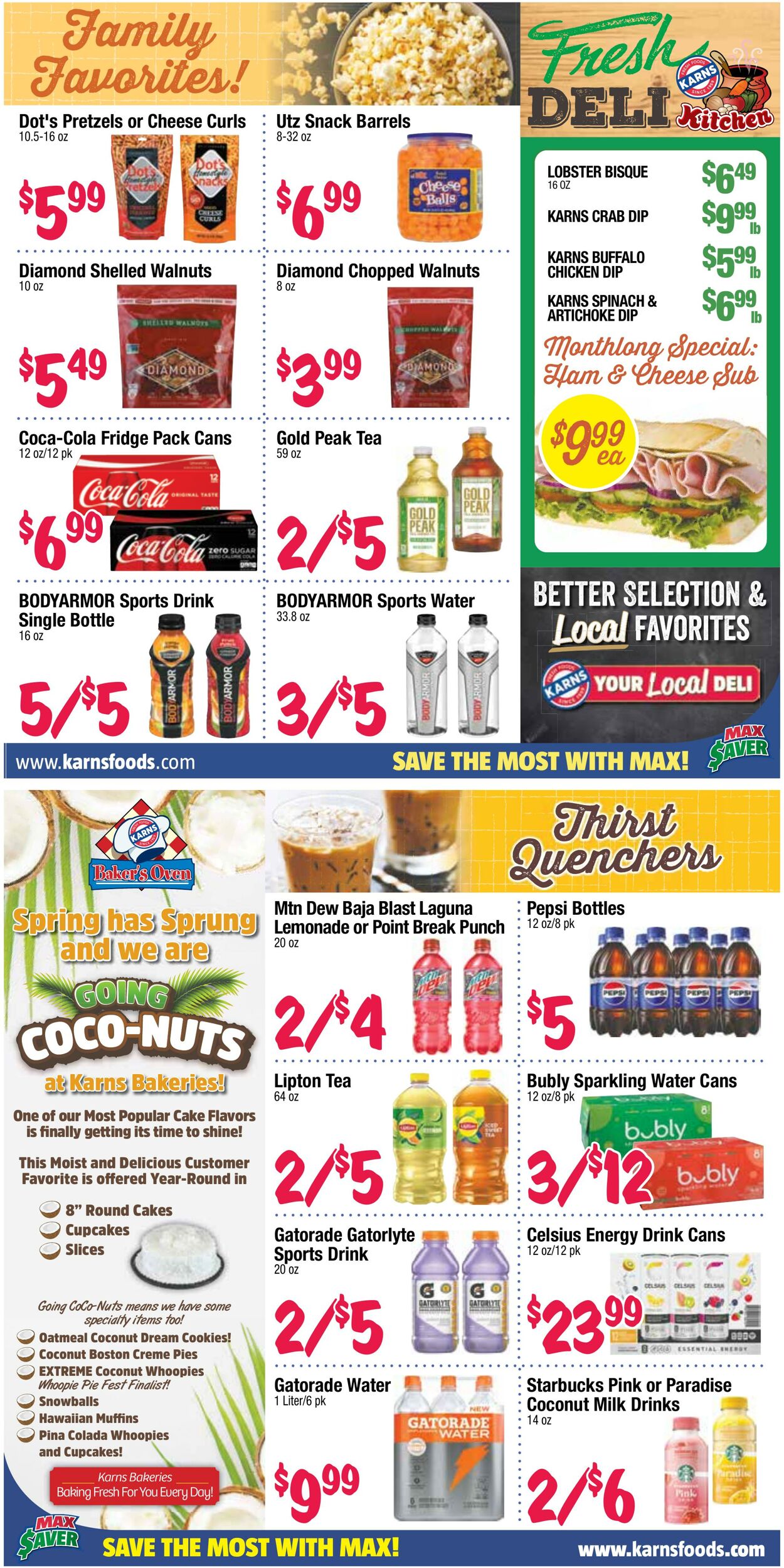 Weekly ad Karns Quality Foods 03/19/2024 - 04/15/2024