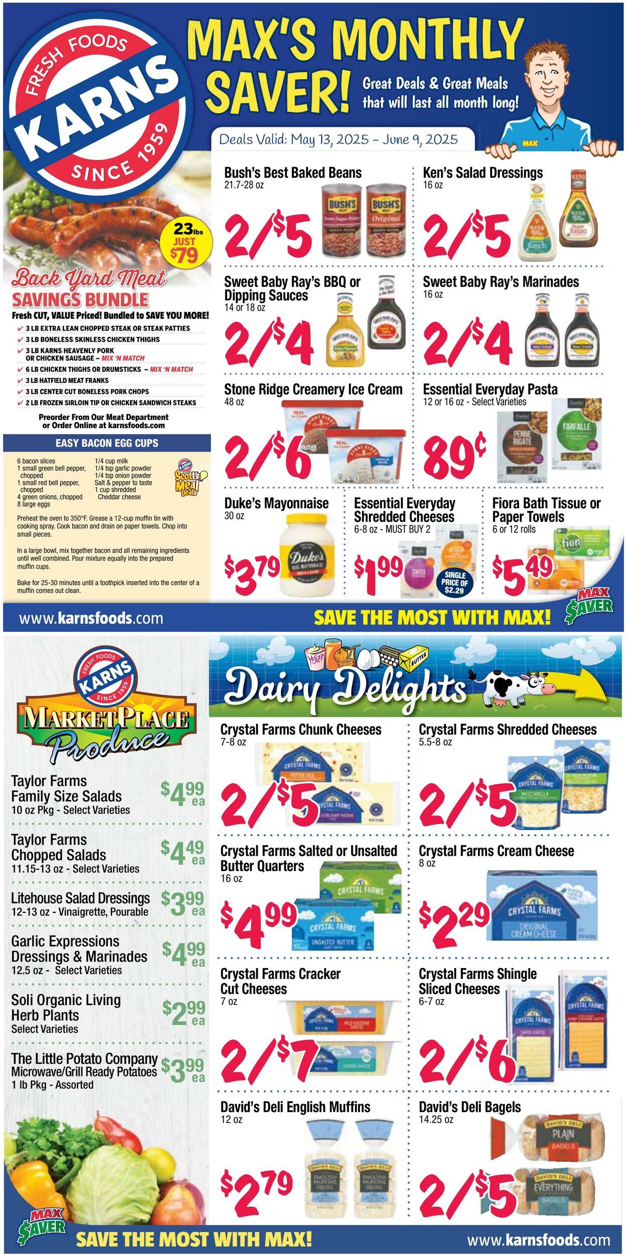 Weekly ad Karns Quality Foods 05/13/2025 - 06/09/2025