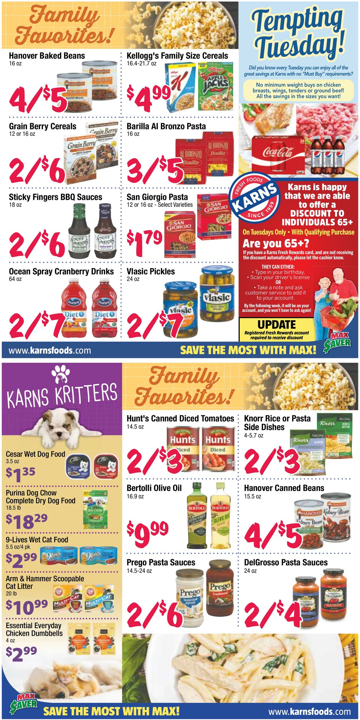Weekly ad Karns Quality Foods 05/13/2025 - 06/09/2025