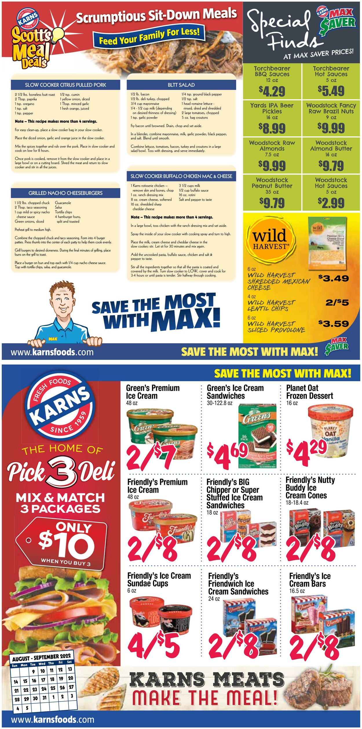 Weekly ad Karns Quality Foods 08/09/2022 - 09/05/2022