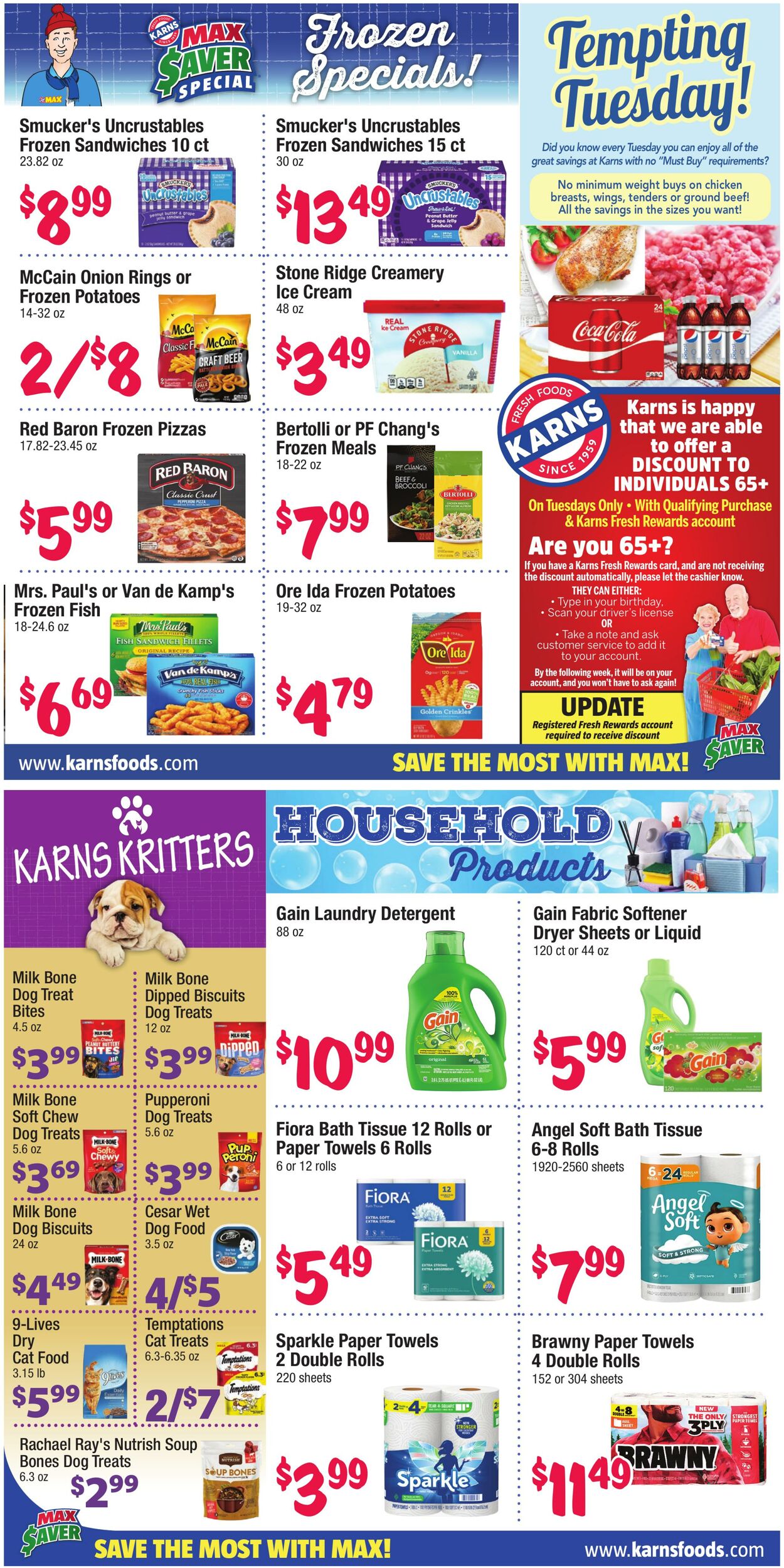 Weekly ad Karns Quality Foods 12/19/2025 - 01/19/2026