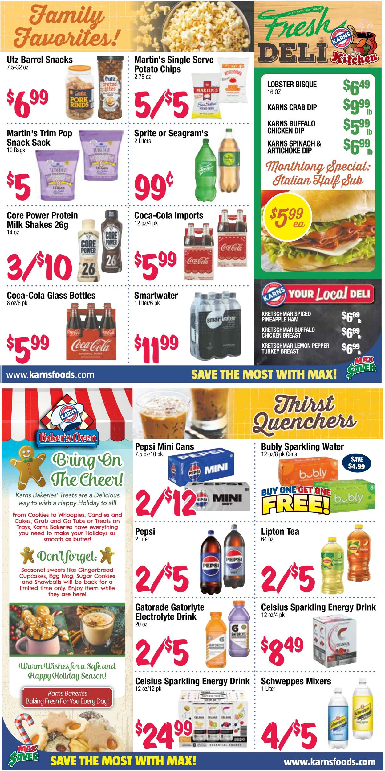 Weekly ad Karns Quality Foods 11/26/2024 - 12/23/2024