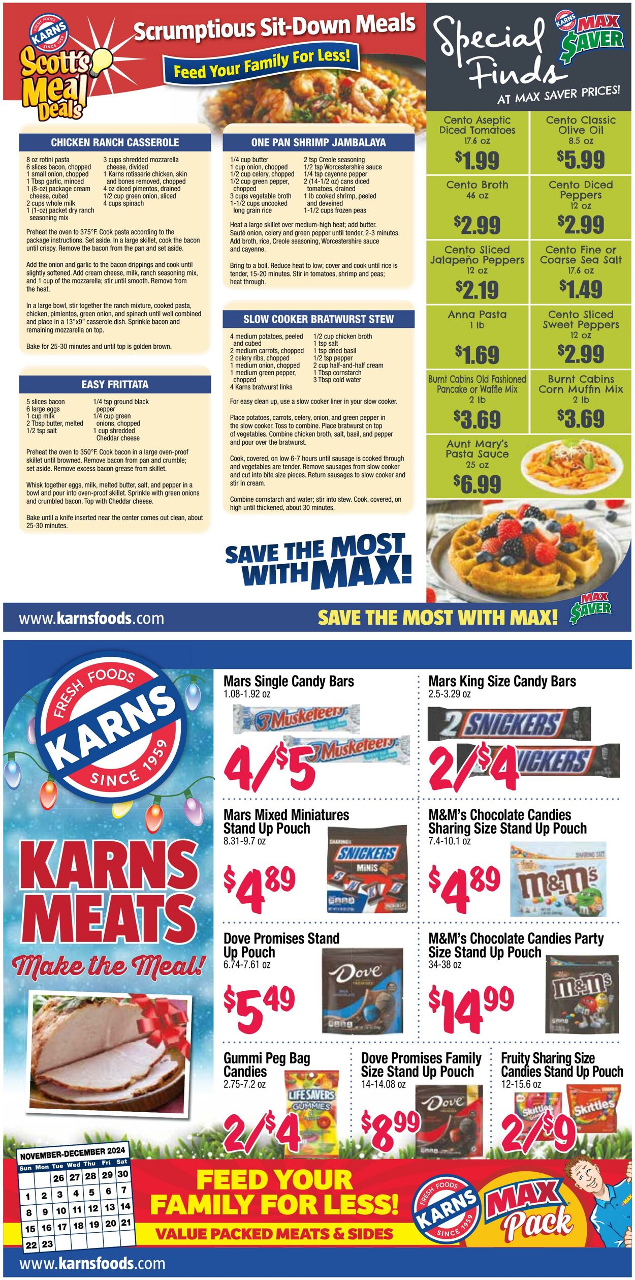 Weekly ad Karns Quality Foods 11/26/2024 - 12/23/2024