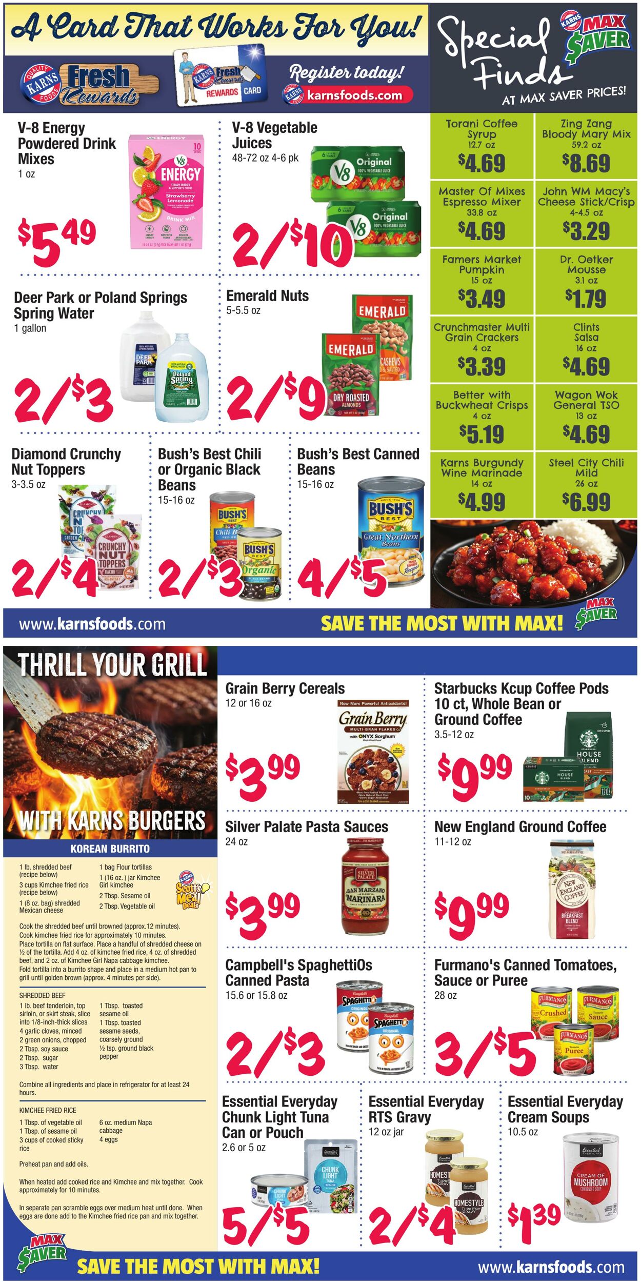 Weekly ad Karns Quality Foods 10/28/2025 - 11/24/2025