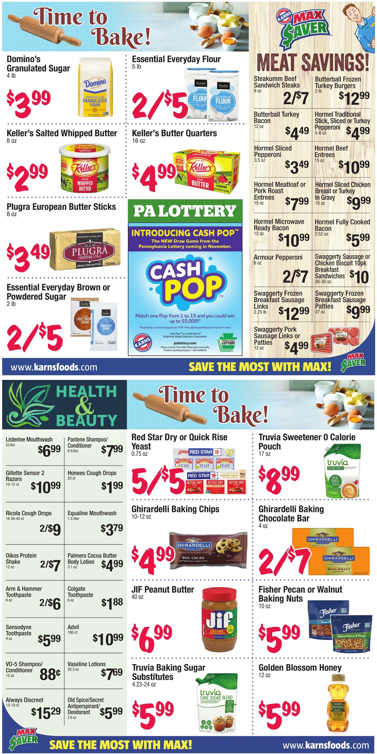 Weekly ad Karns Quality Foods 10/28/2025 - 11/24/2025