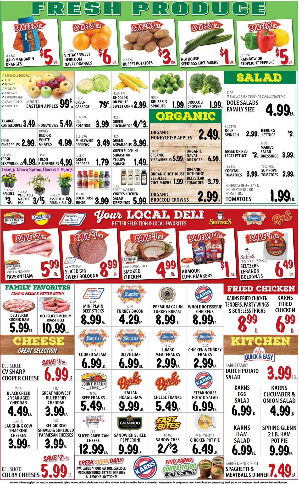 Weekly ad Karns Quality Foods 04/09/2024 - 04/15/2024