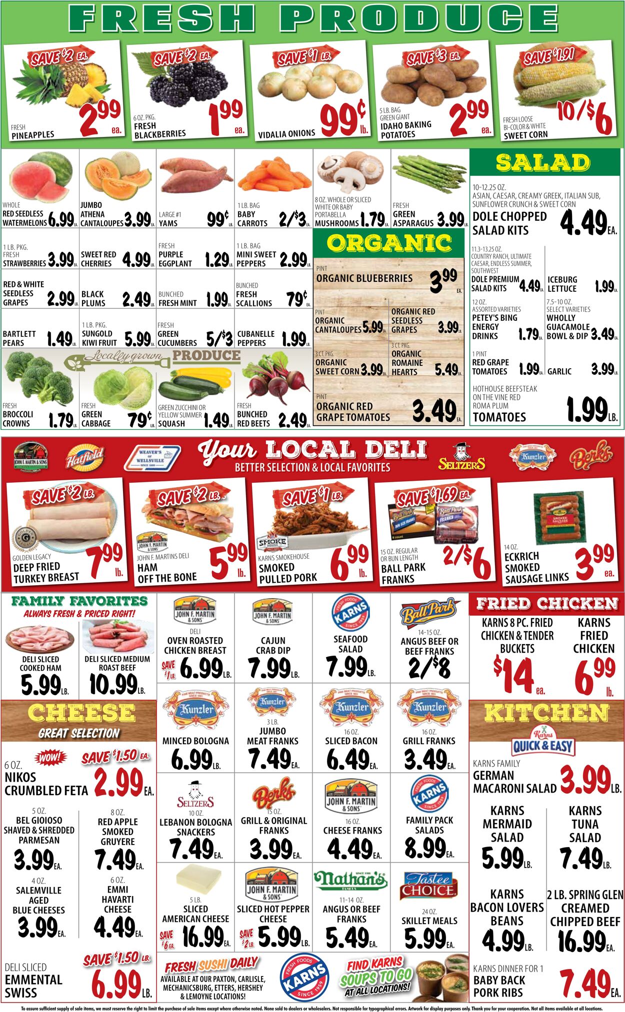 Weekly ad Karns Quality Foods 06/25/2024 - 07/01/2024