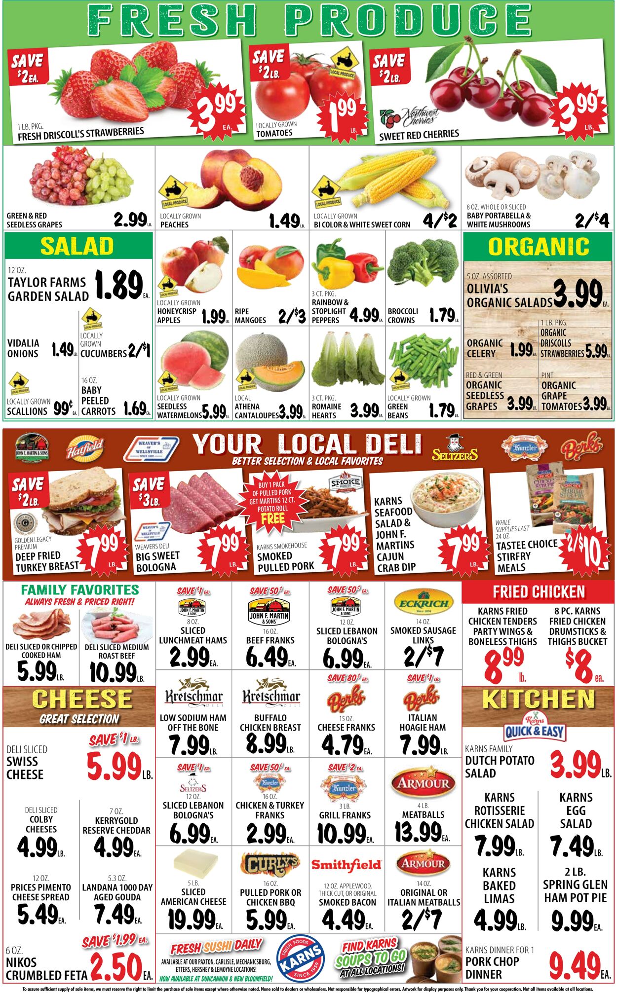 Weekly ad Karns Quality Foods 08/12/2025 - 08/18/2025
