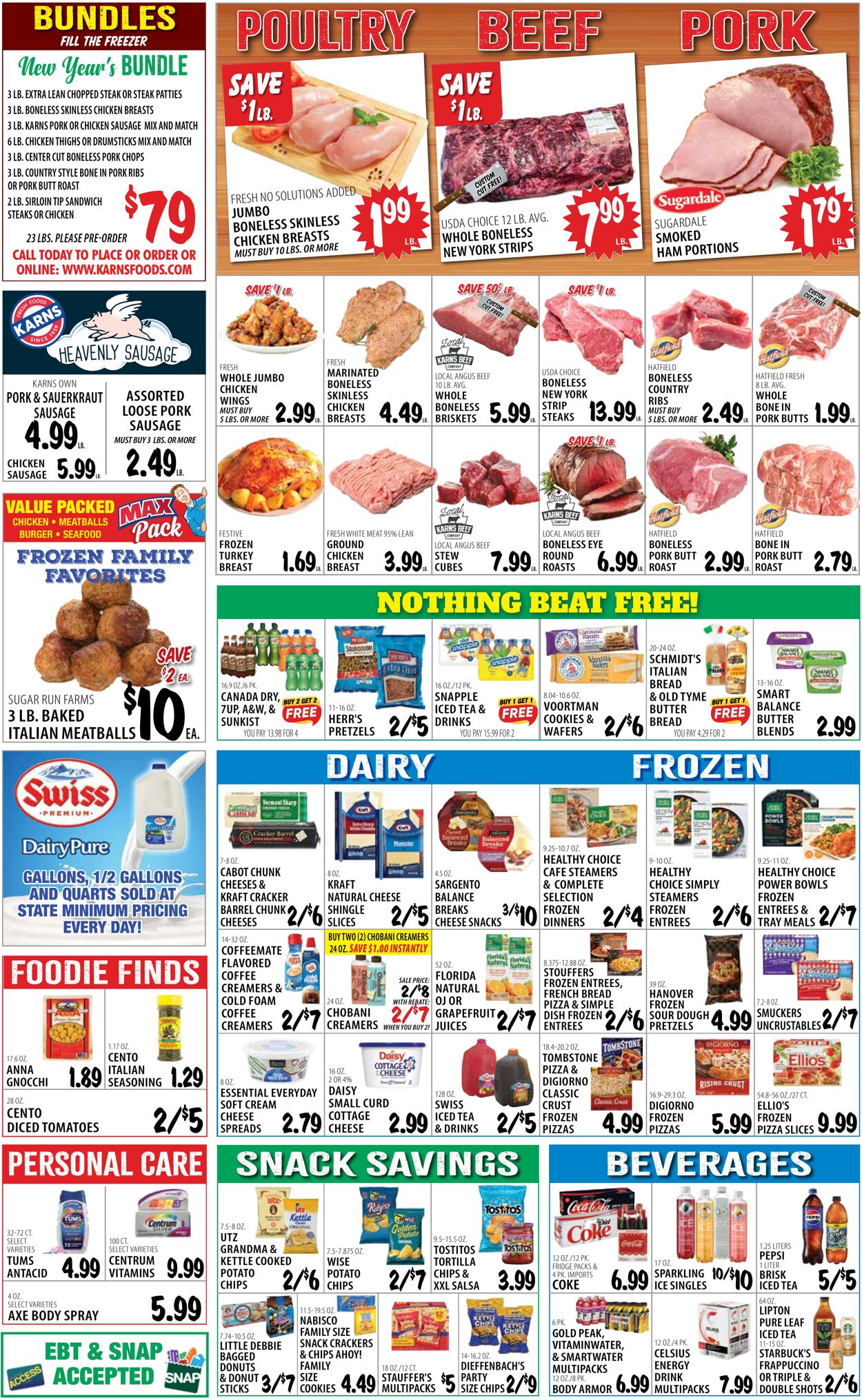 Weekly ad Karns Quality Foods 01/14/2025 - 01/20/2025