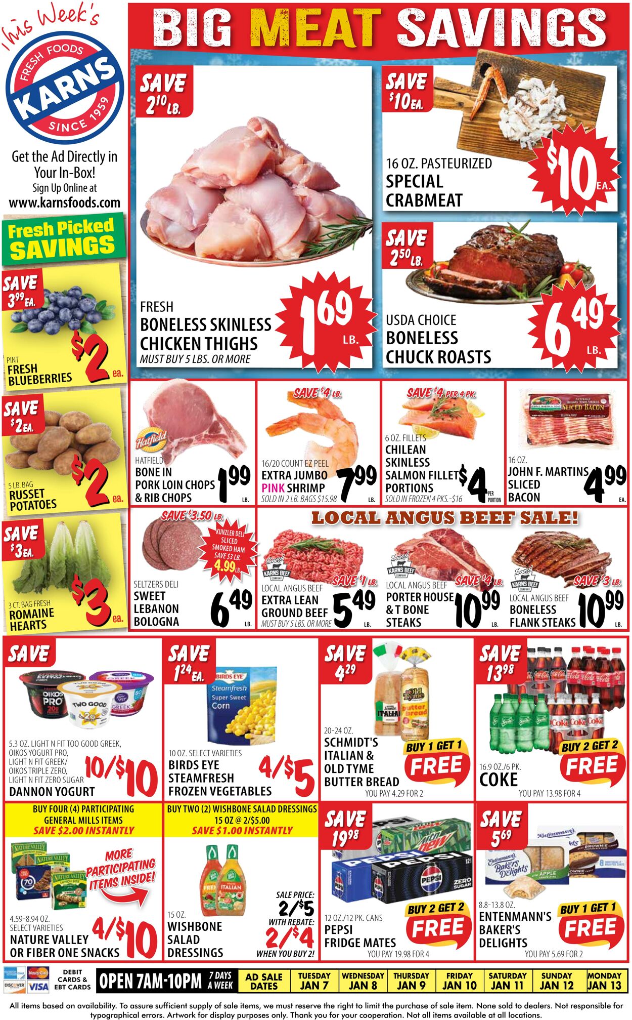 Karns Quality Foods Promotional weekly ads