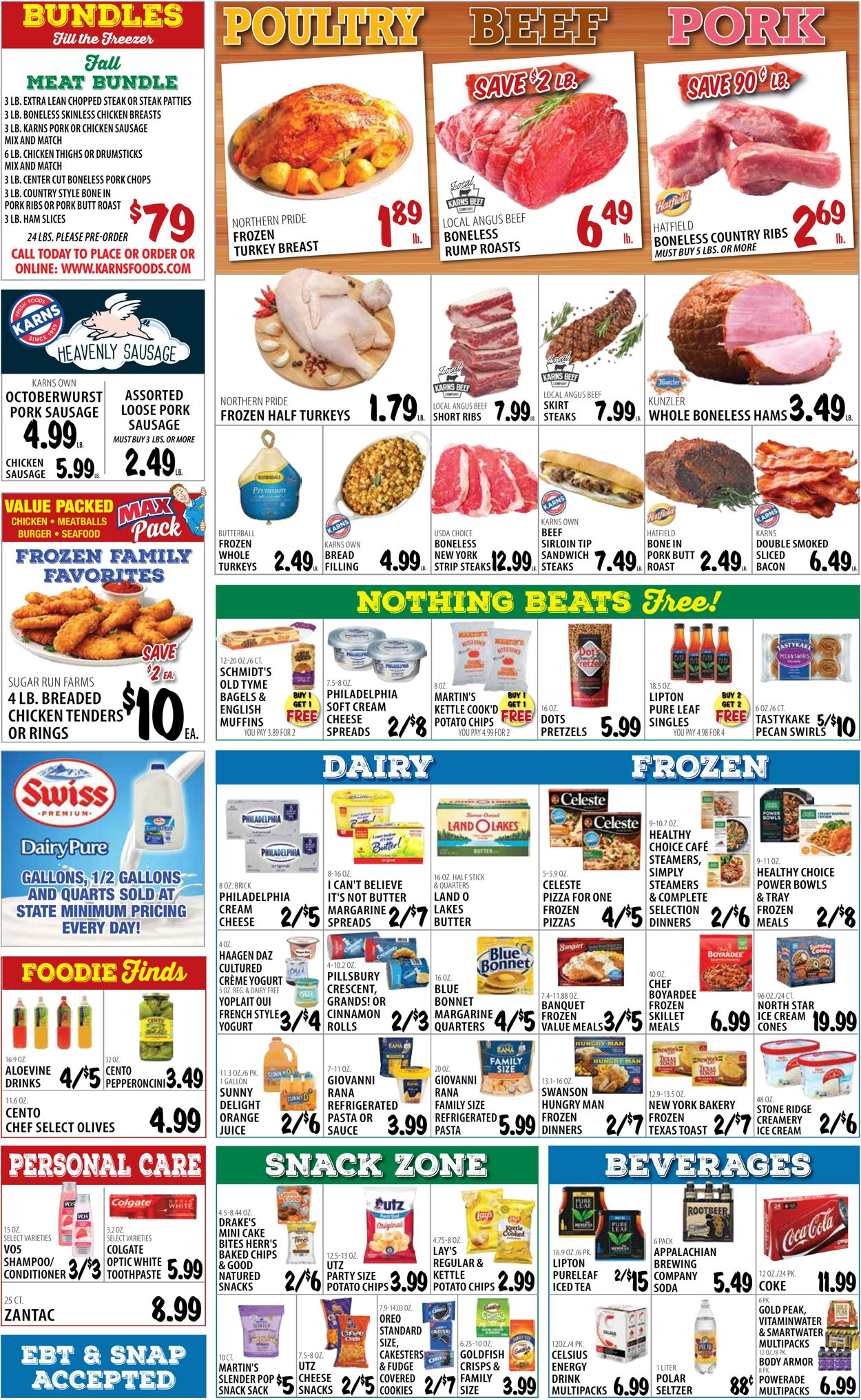 Weekly ad Karns Quality Foods 11/05/2024 - 11/11/2024