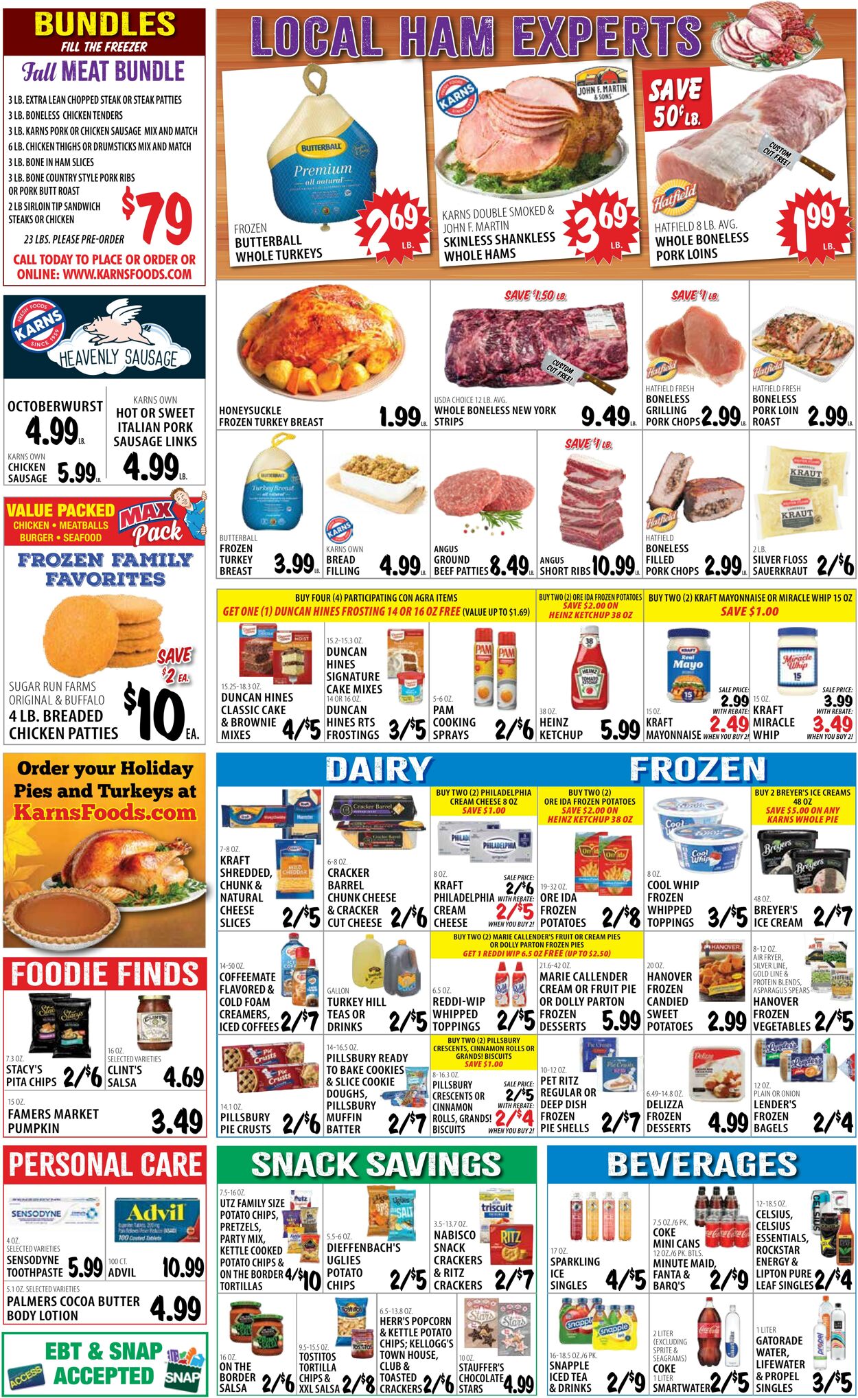 Weekly ad Karns Quality Foods 11/18/2025 - 11/24/2025