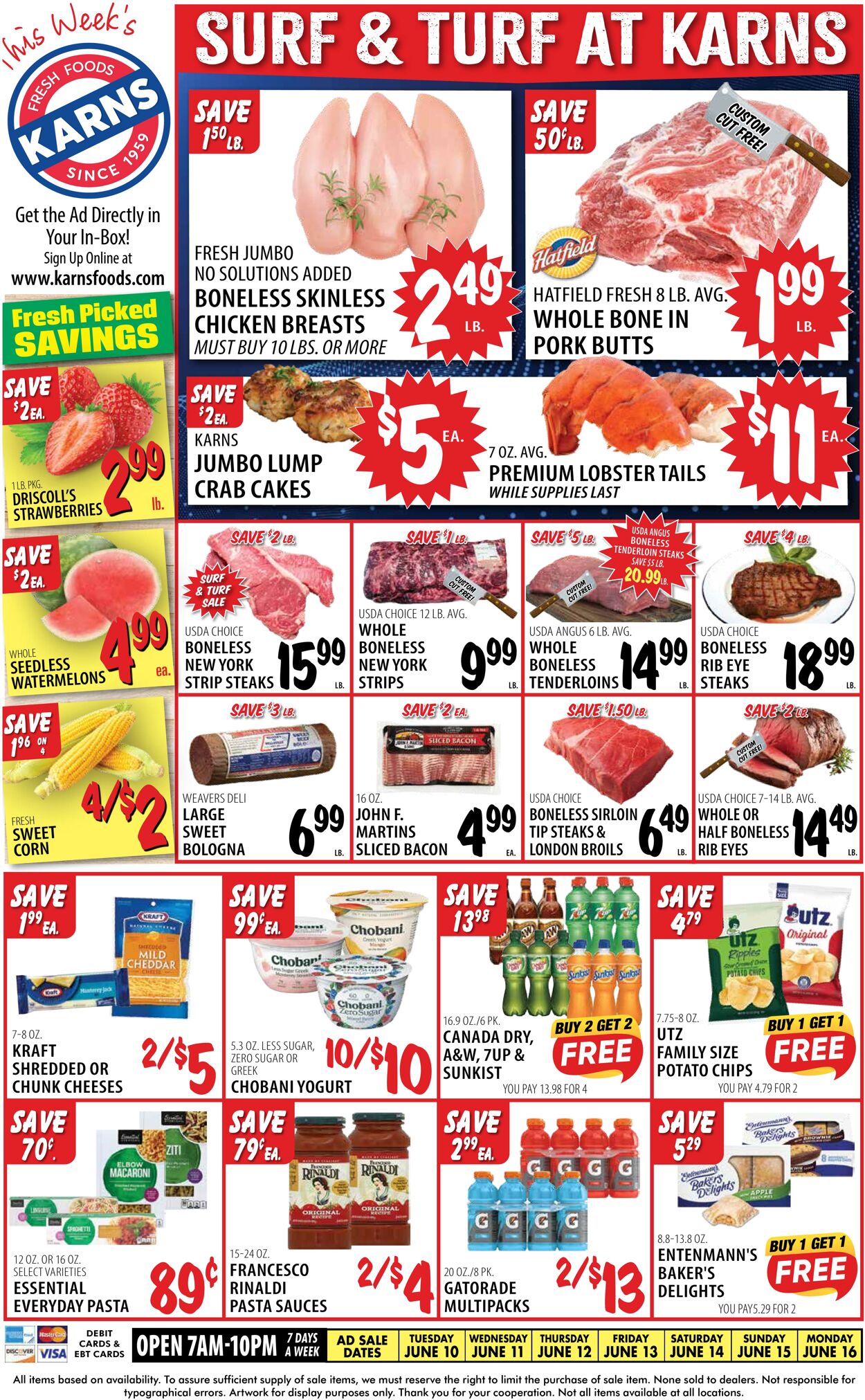 Weekly ad Karns Quality Foods 06/10/2025 - 06/16/2025