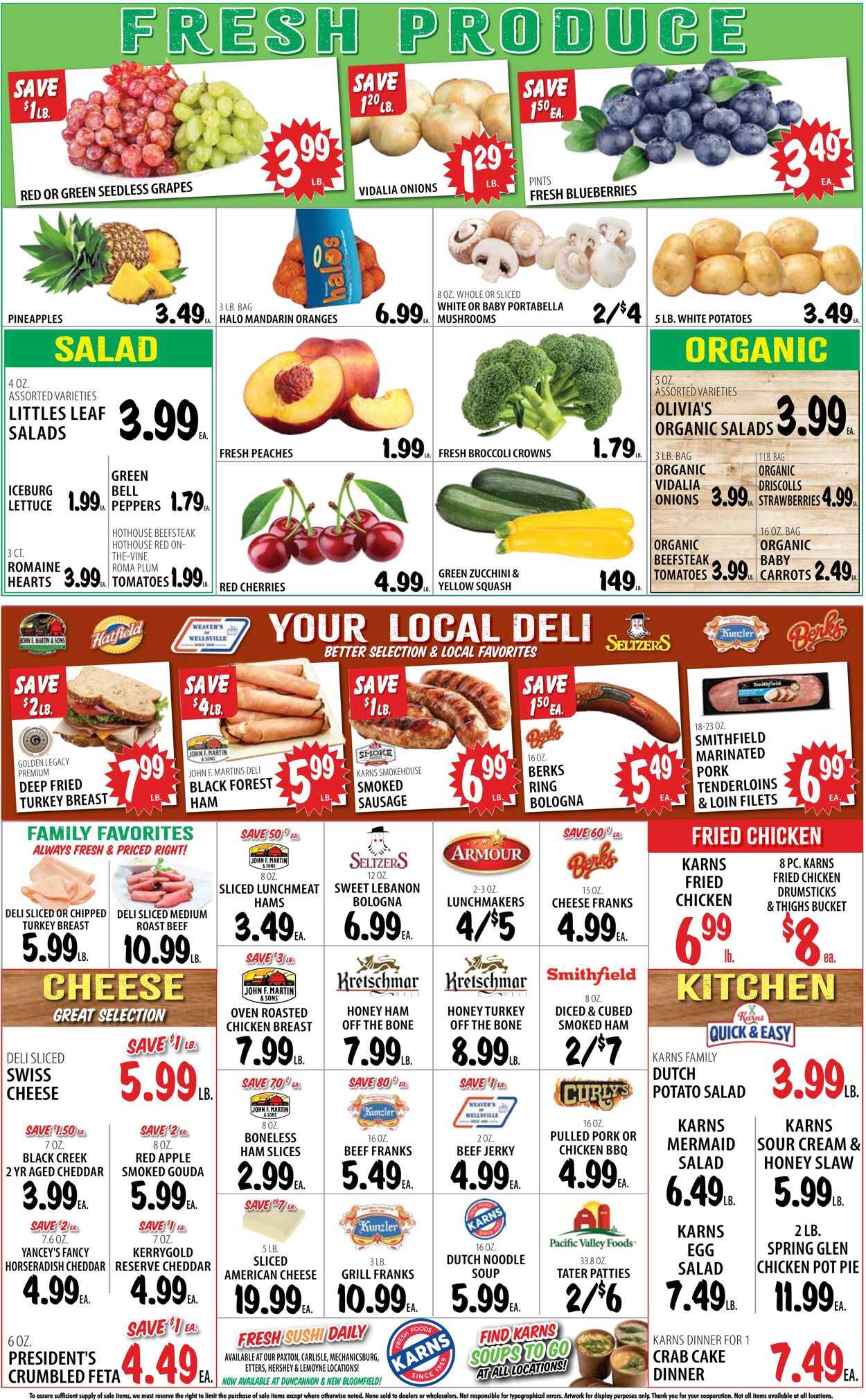 Weekly ad Karns Quality Foods 06/10/2025 - 06/16/2025