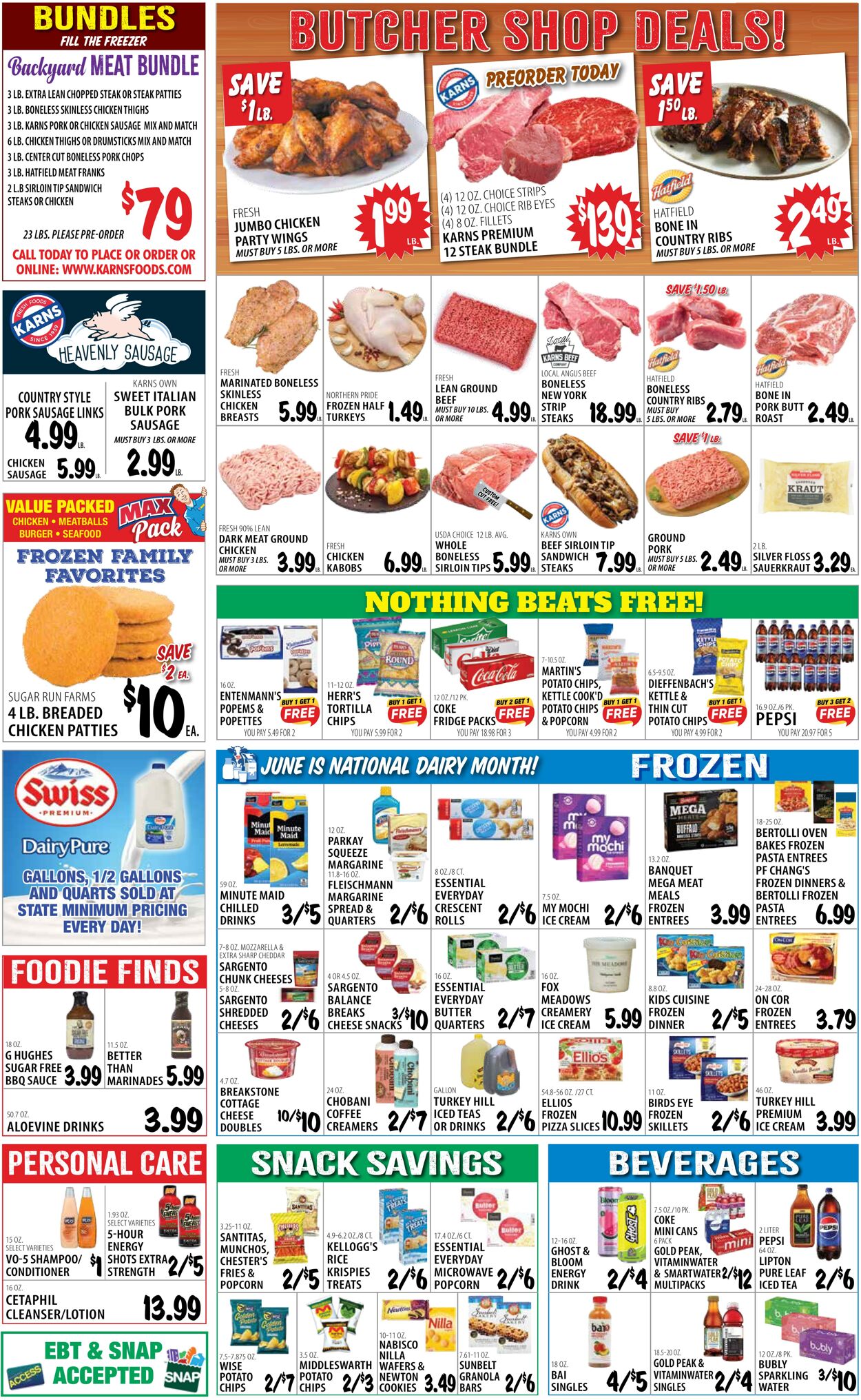 Weekly ad Karns Quality Foods 06/10/2025 - 06/16/2025