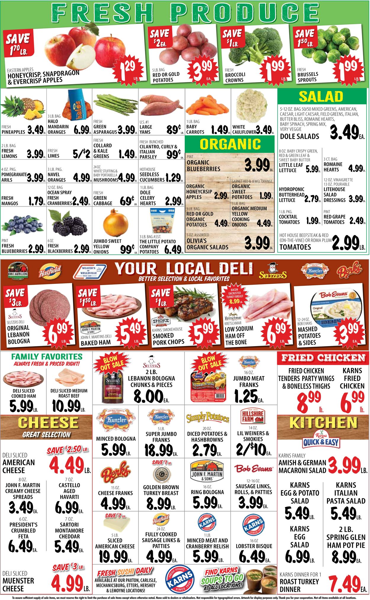 Weekly ad Karns Quality Foods 11/19/2024 - 11/25/2024