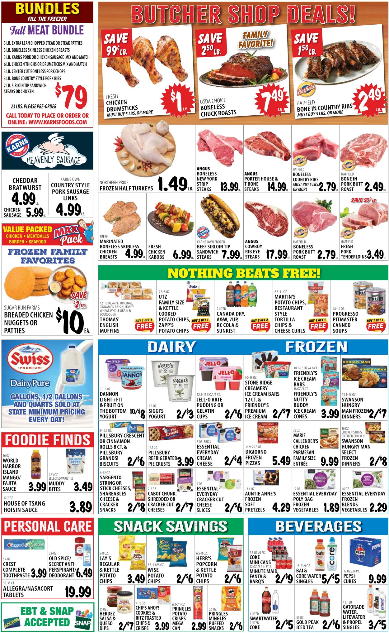 Weekly ad Karns Quality Foods 09/09/2025 - 09/15/2025