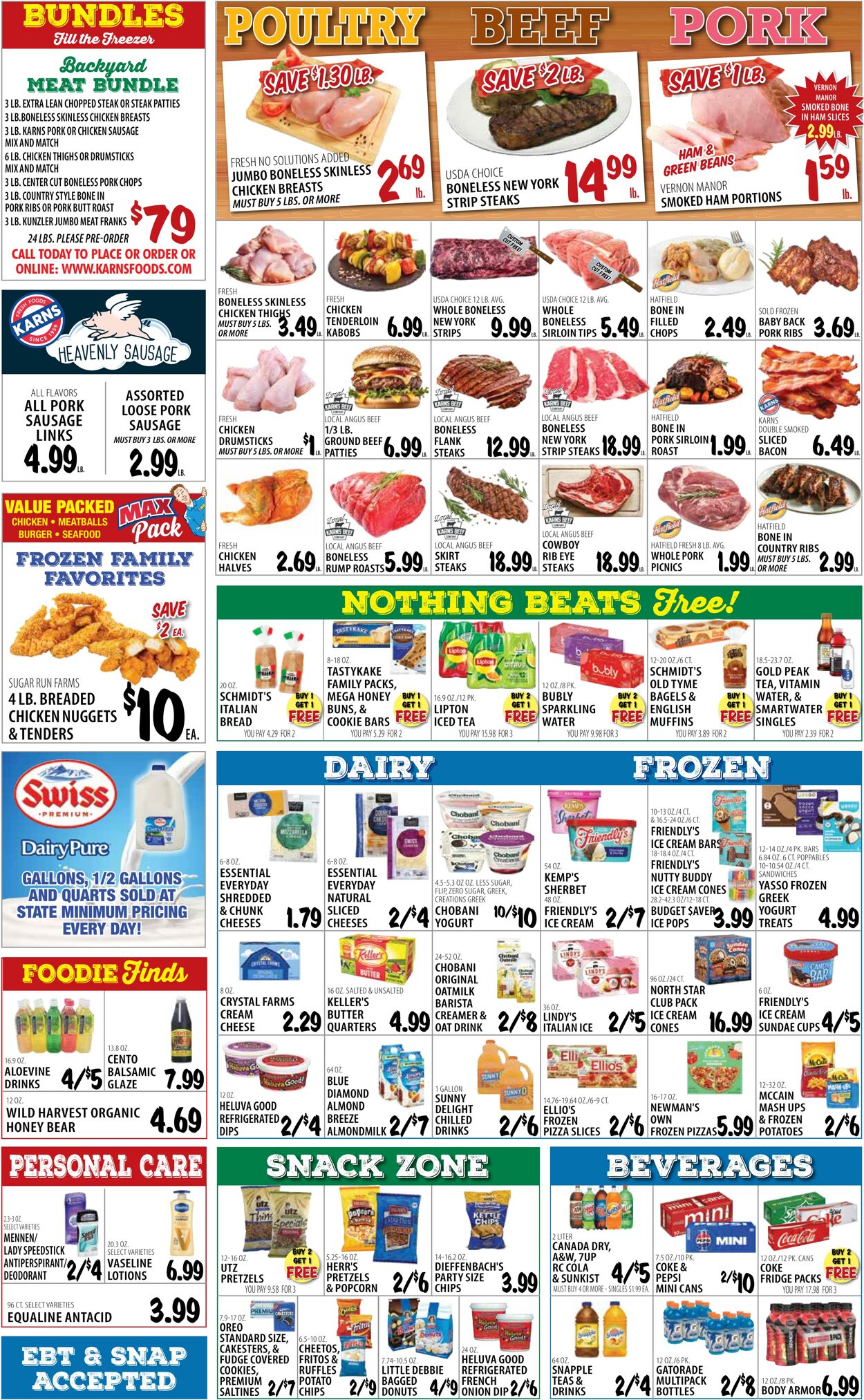 Weekly ad Karns Quality Foods 07/09/2024 - 07/15/2024