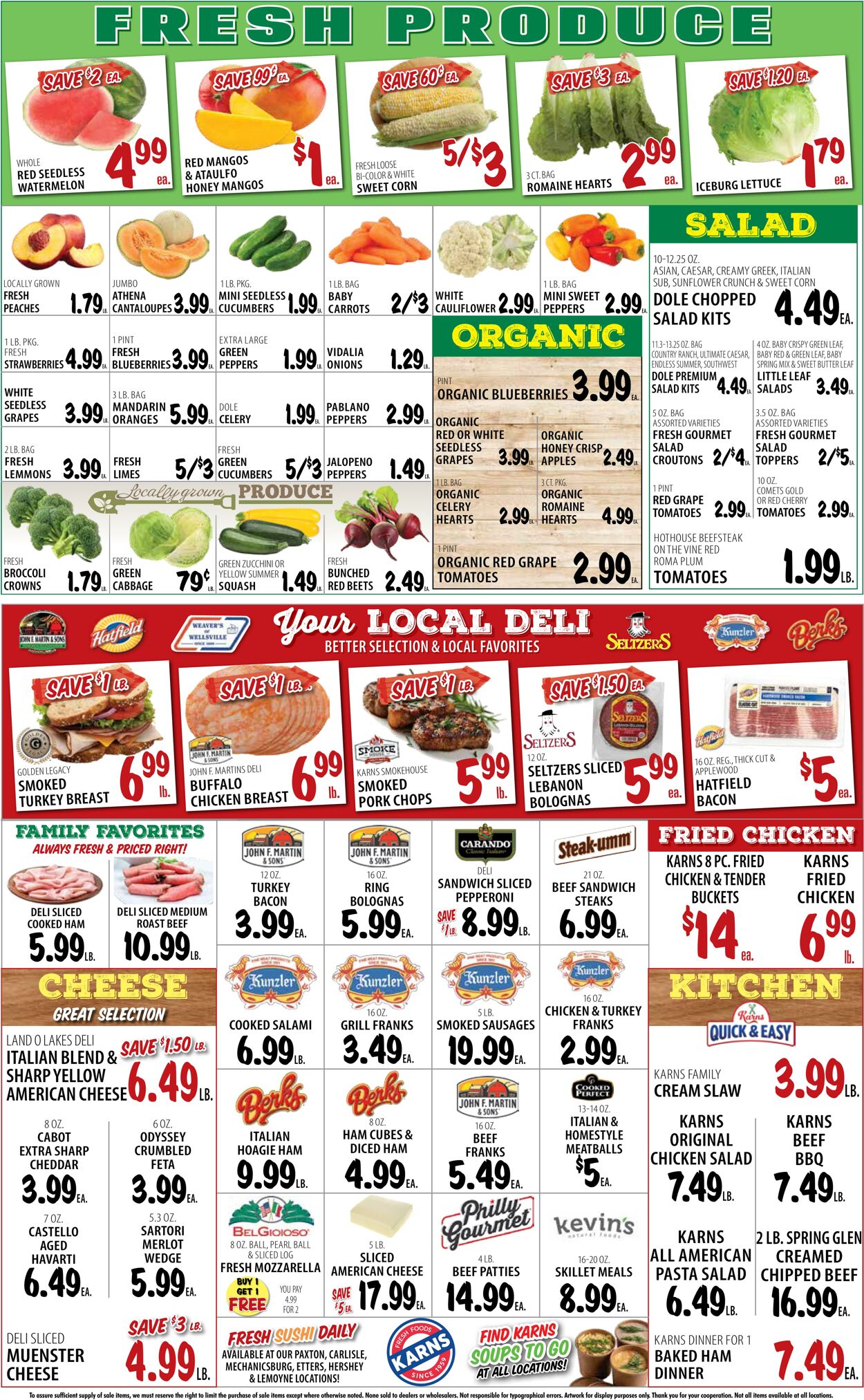 Weekly ad Karns Quality Foods 07/09/2024 - 07/15/2024