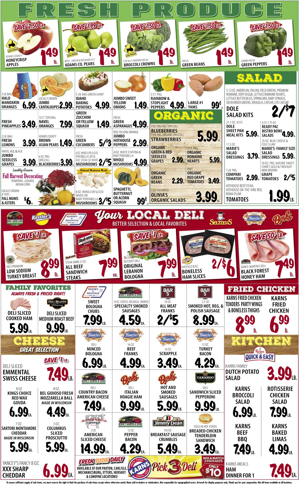 Weekly ad Karns Quality Foods 09/20/2022 - 09/26/2022