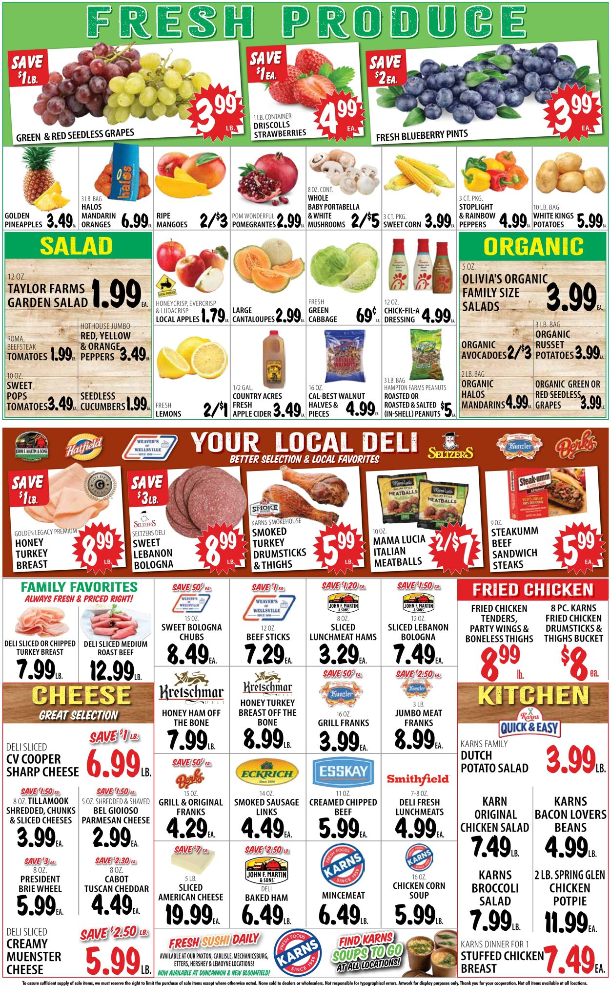 Weekly ad Karns Quality Foods 12/02/2025 - 12/08/2025