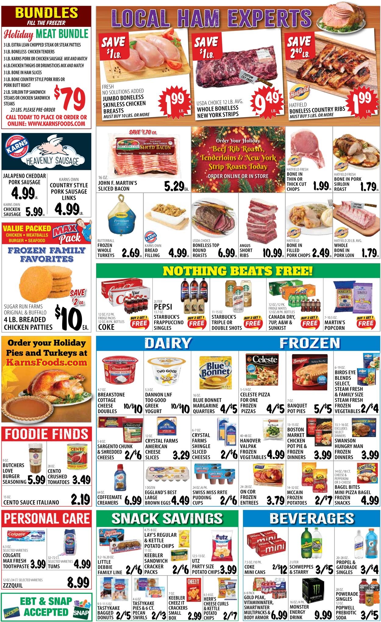 Weekly ad Karns Quality Foods 12/02/2025 - 12/08/2025